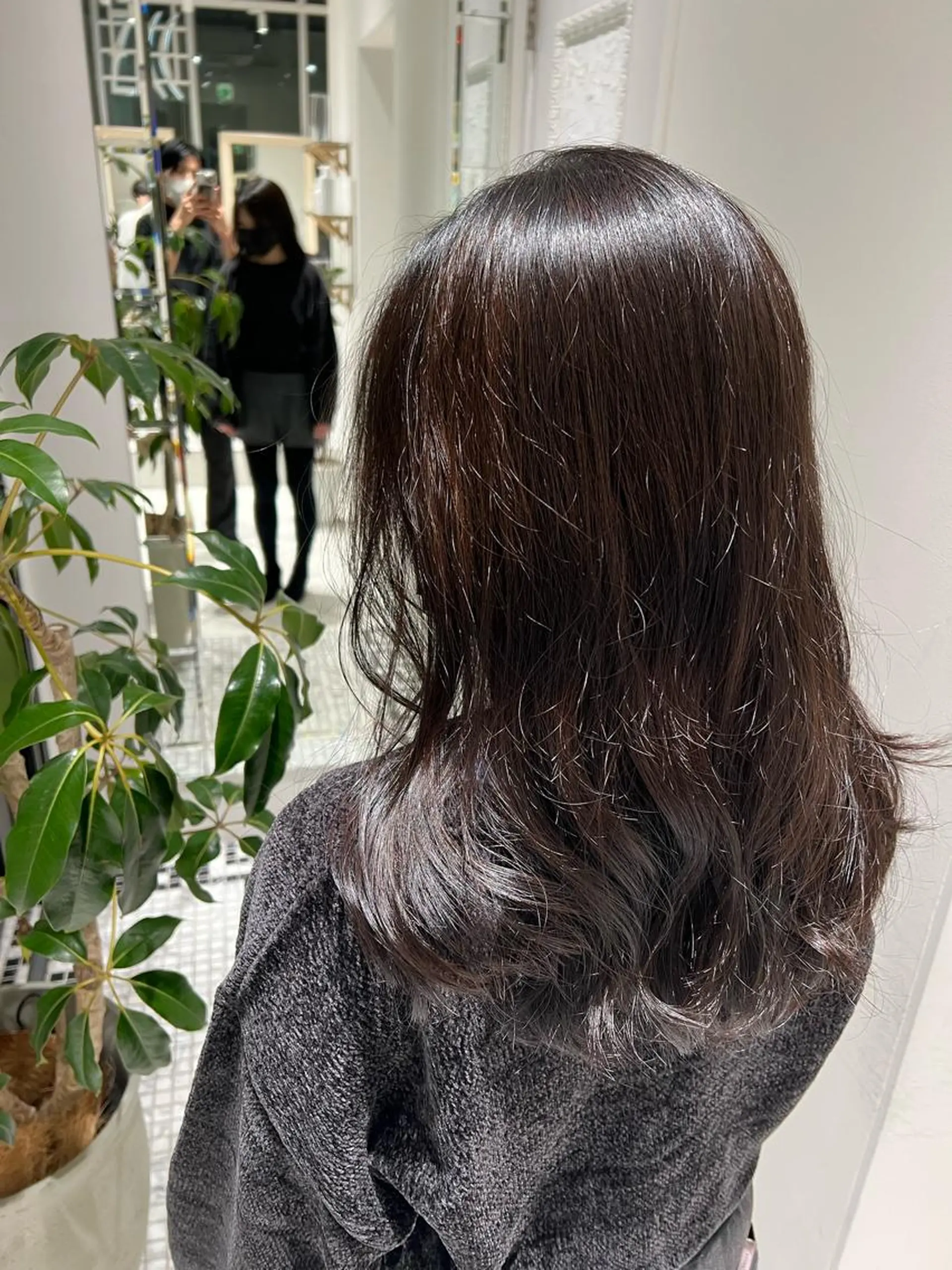 セミロング 森川 翔太のヘアスタイル