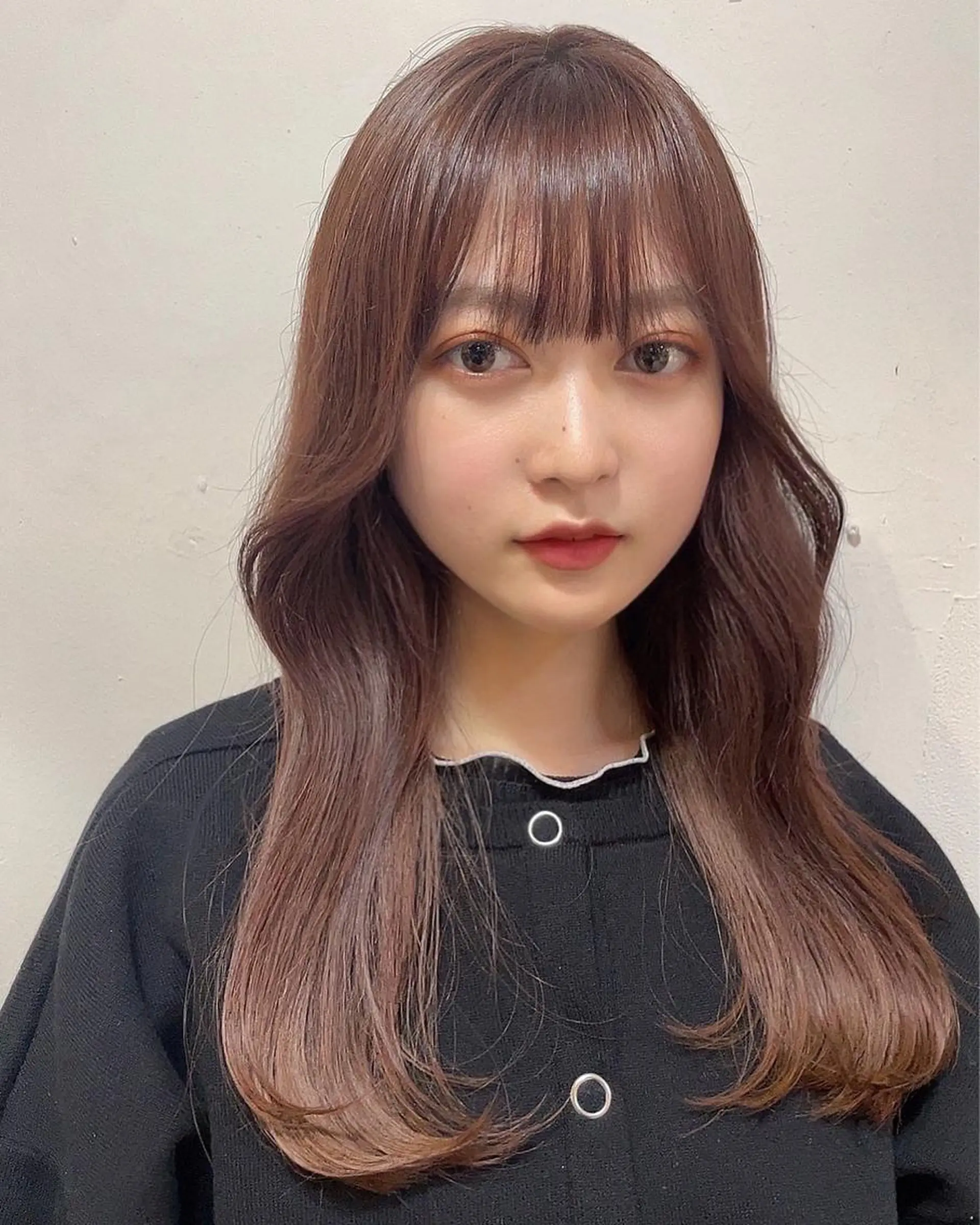ロング カラー ヘアカラー トリートメント 🎀プルエクステ みまひかる🎀のヘアスタイル