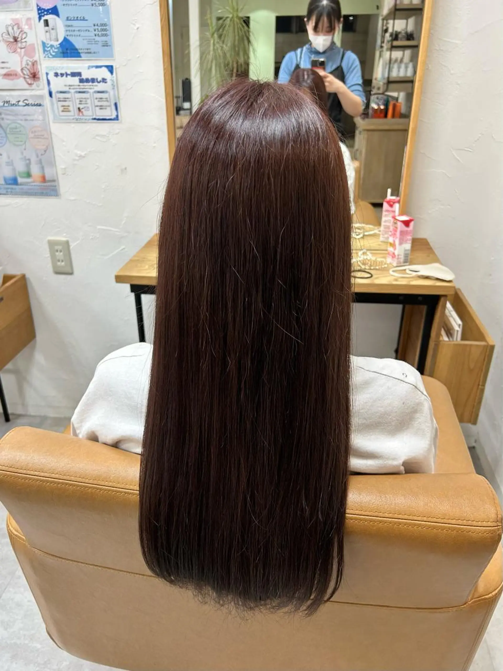 ロング カラー mahiro/暖色 カラー/カットモデルのヘアスタイル