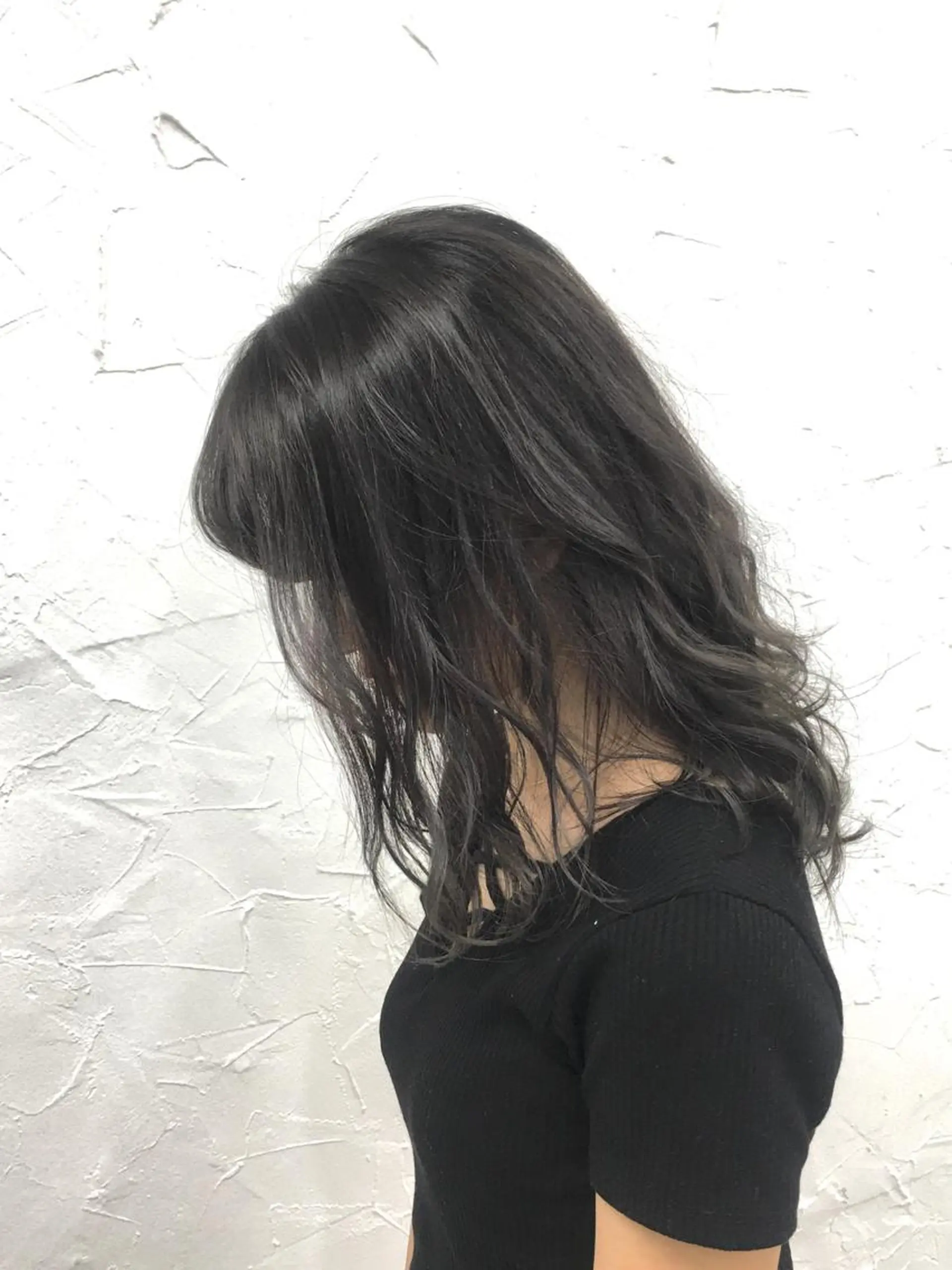 セミロング ヘアアレンジ 大人垢抜け ダブルカラー【上野】のヘアスタイル