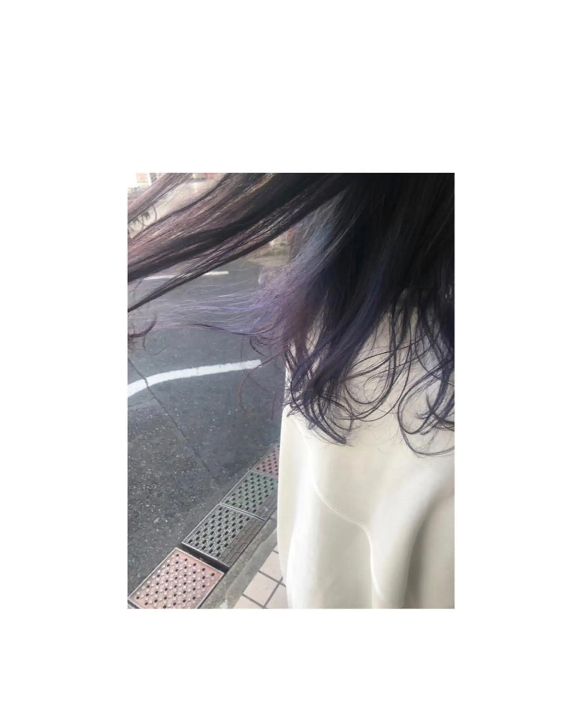 ロング カラー ヘアカラー あらい なつみのヘアスタイル