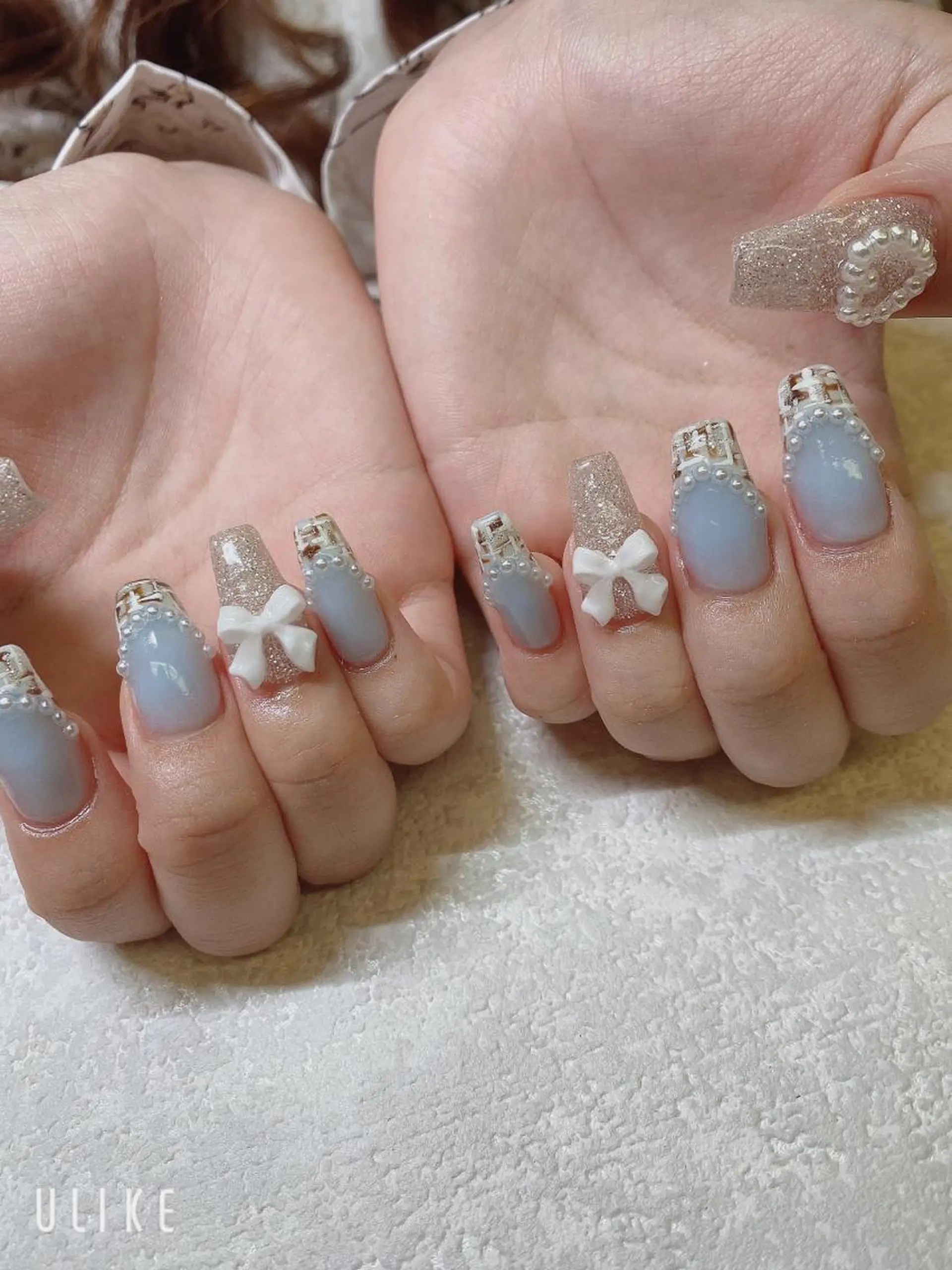 ミディアム ハンドネイル JNA認定講師🌸 RIEのネイルデザイン