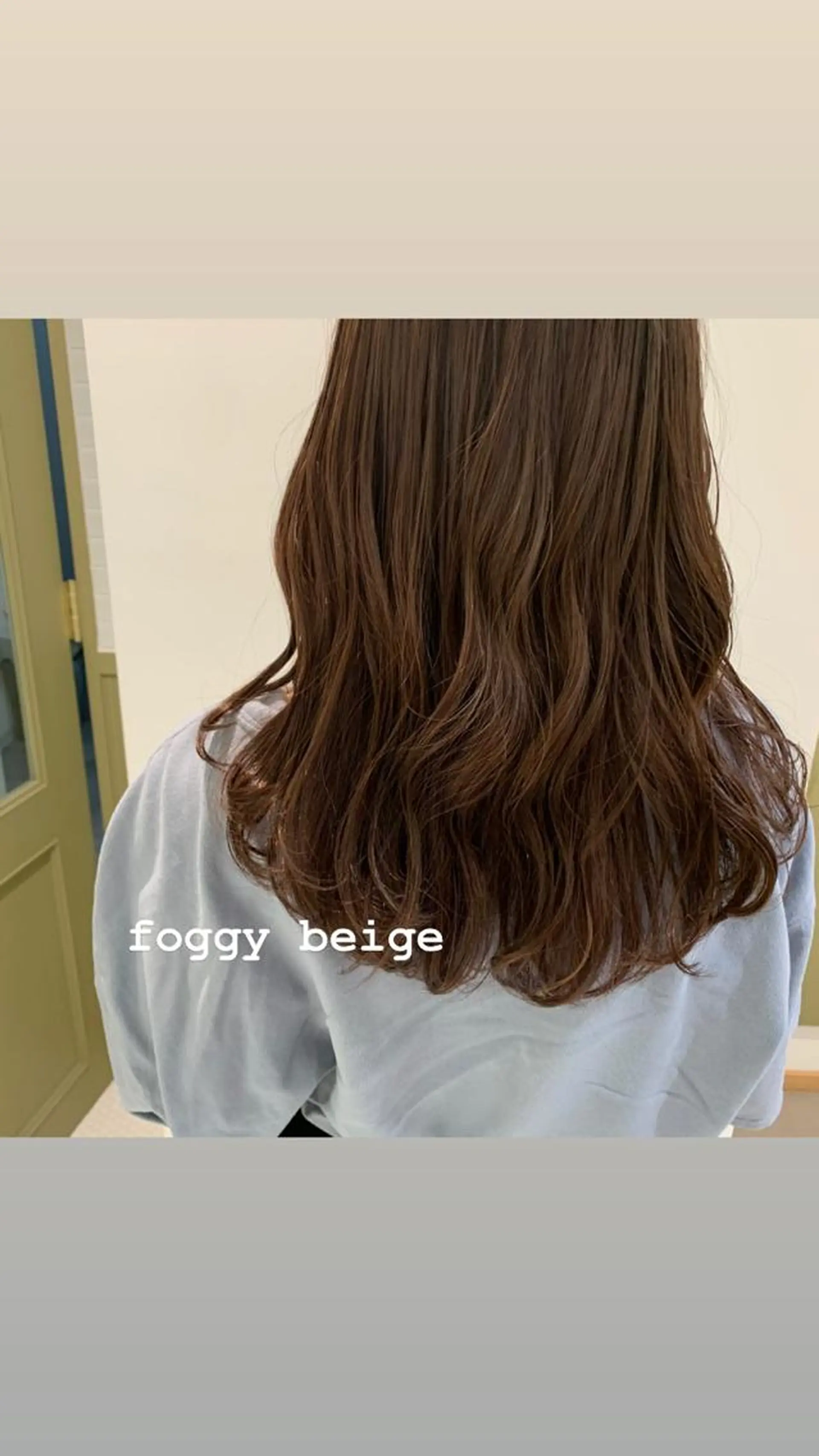 セミロング カラー emme MIHO♡のヘアスタイル