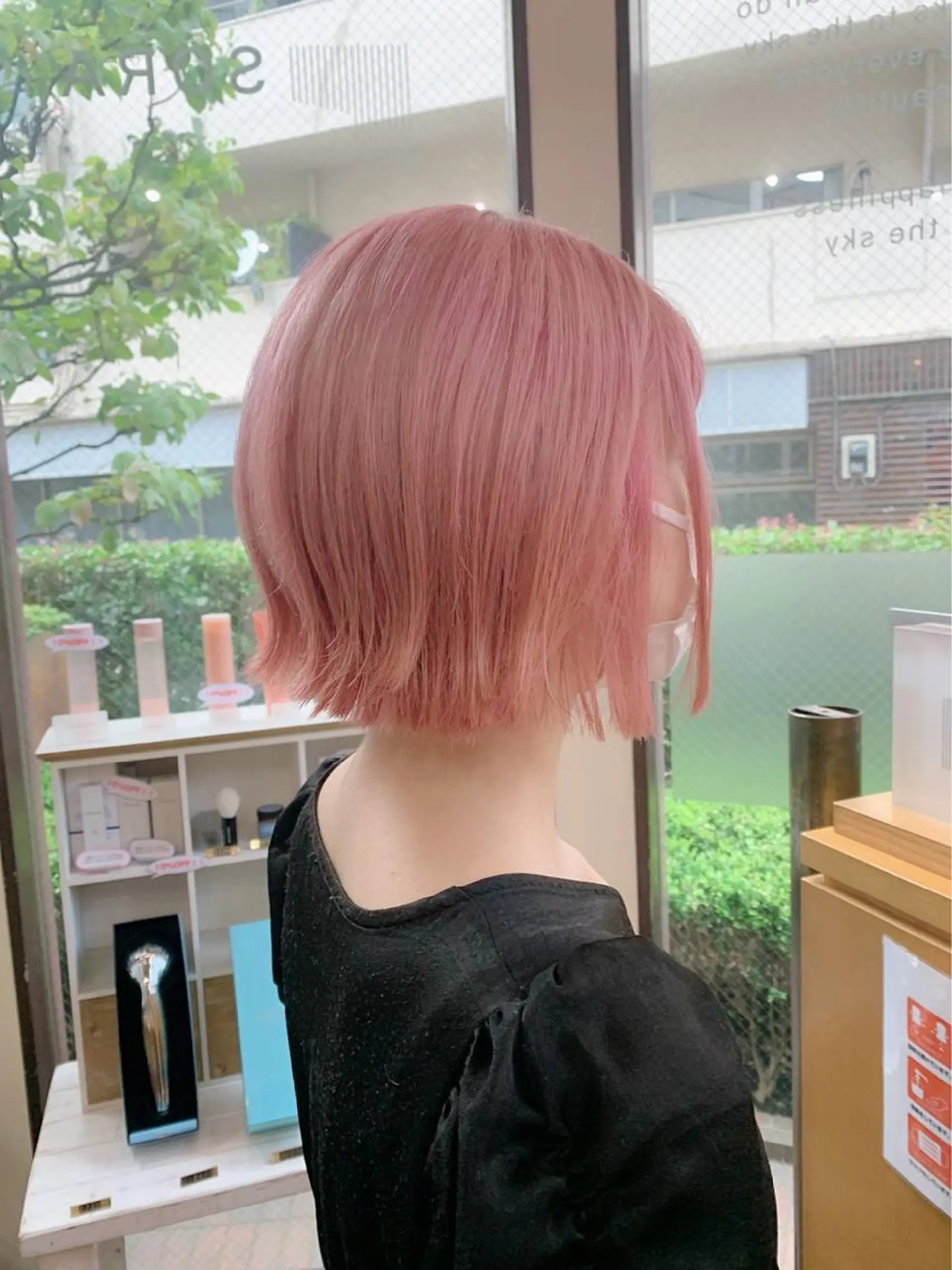カラー ブリーチ ピンクカラー ⚡️学芸大学 川上拓真⚡️のヘアスタイル