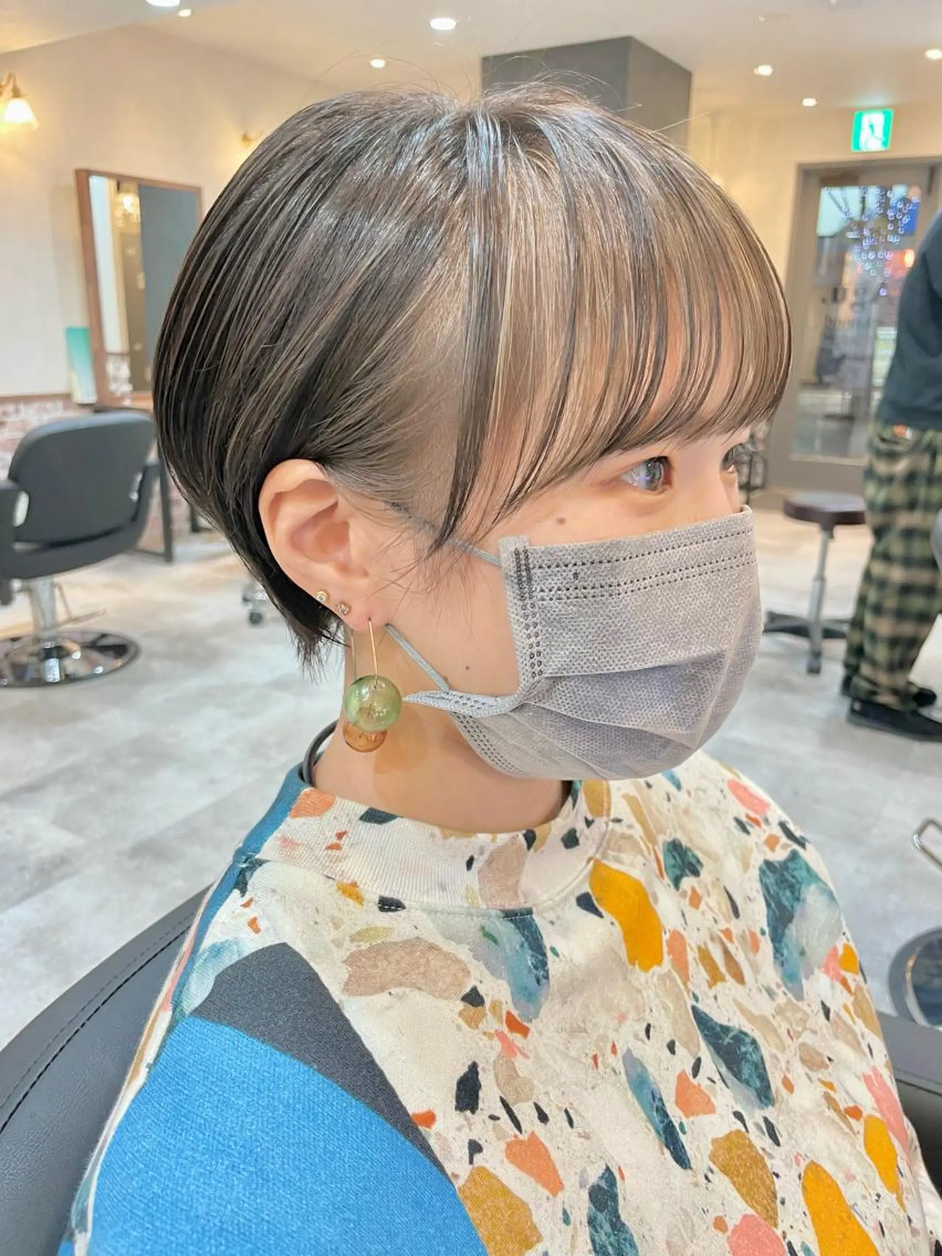 ショート カラー カット ヘアカラー トリートメント limit陽平 ショート/ボブのヘアスタイル