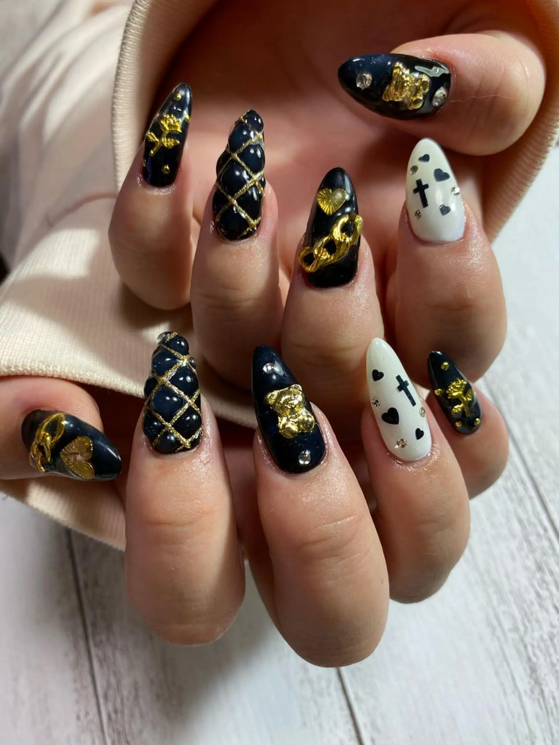 ネイル スカルプネイル ハンドネイル NAIL Nutsのネイルデザイン