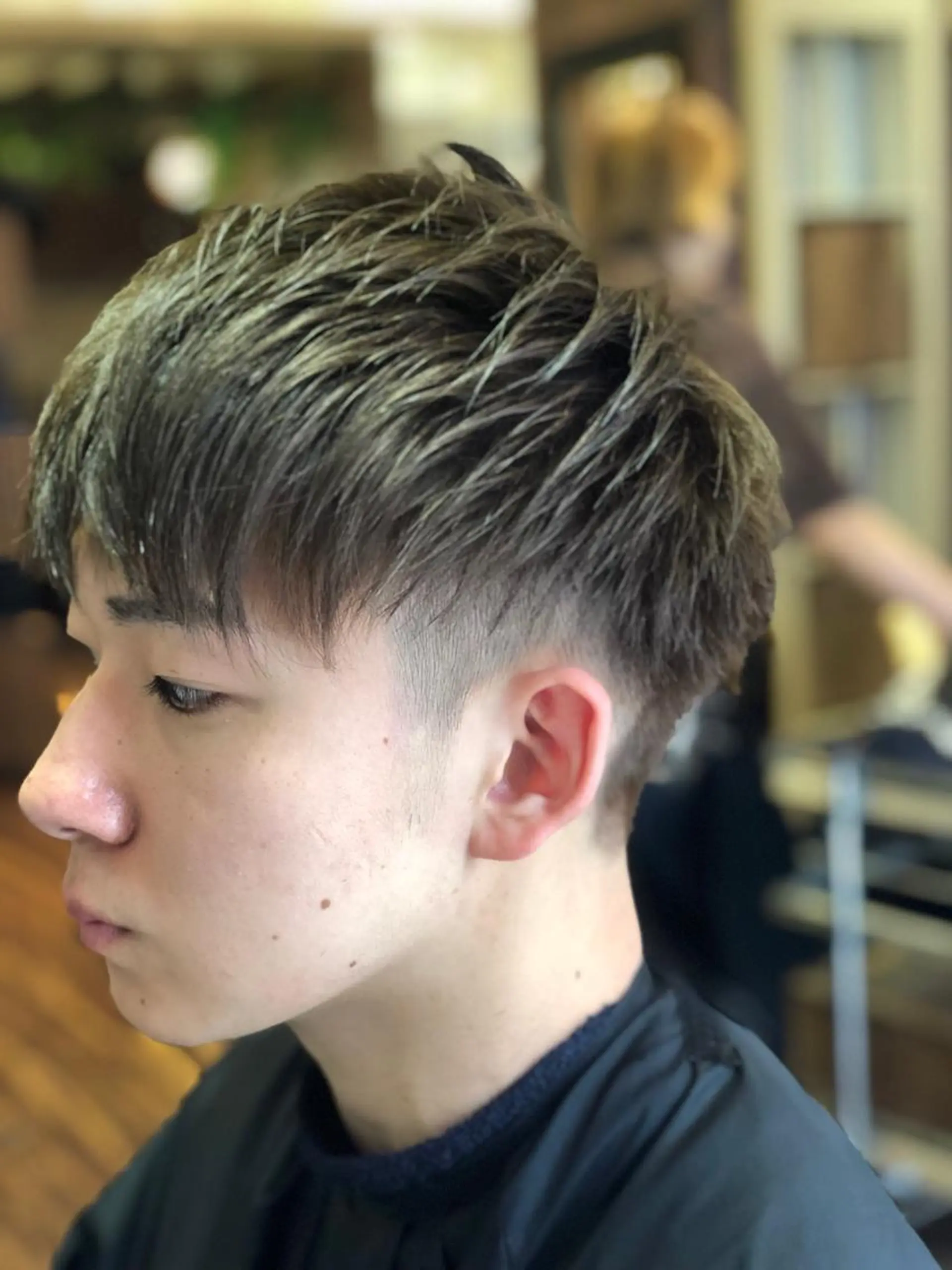 メンズ カット ヘアカラー メンズカット クドウユウキのヘアスタイル