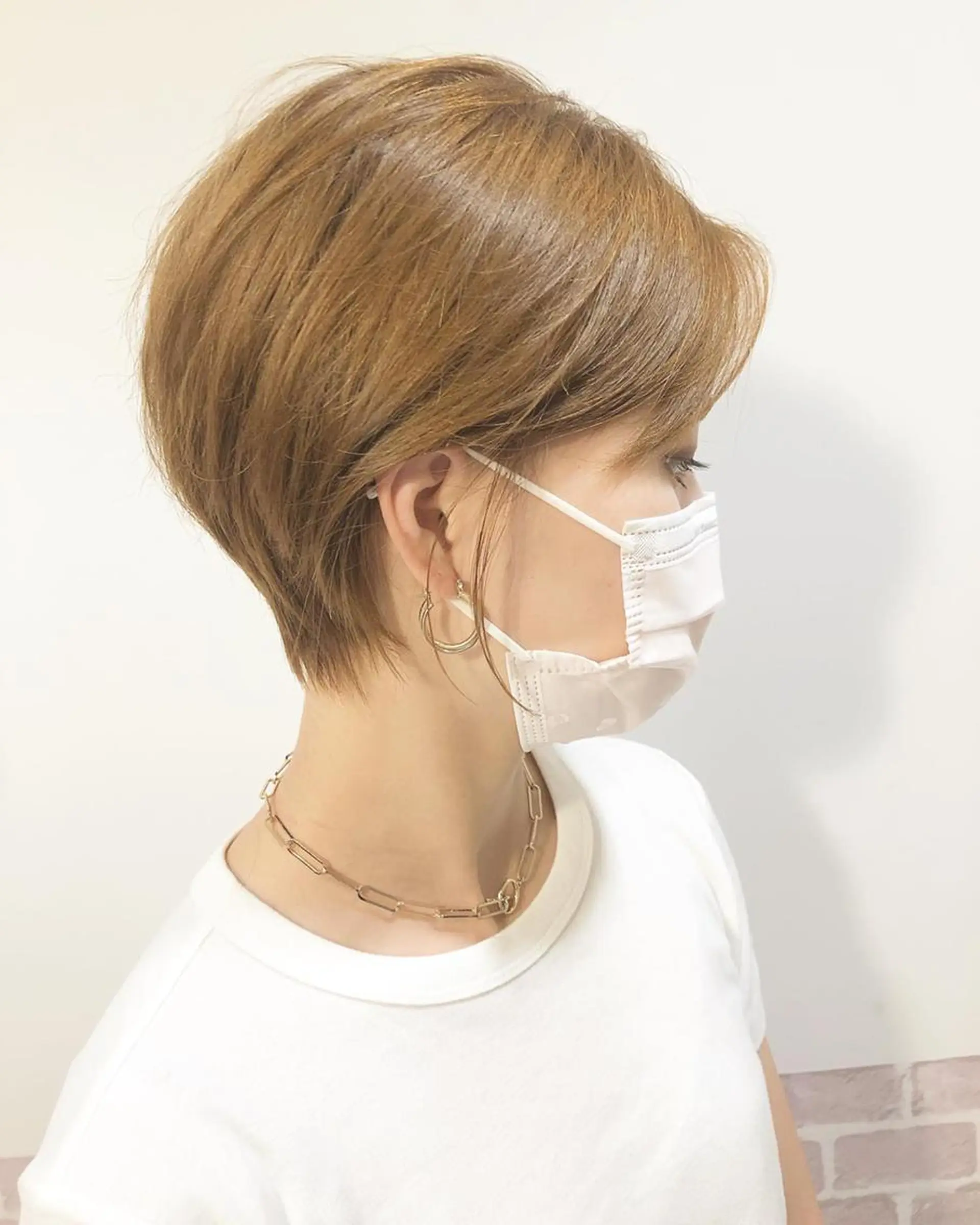 ショート カラー ショートボブ ハンサムショート インナーカラー オーガニックカラー ボブ favorite b Charmeのヘアスタイル