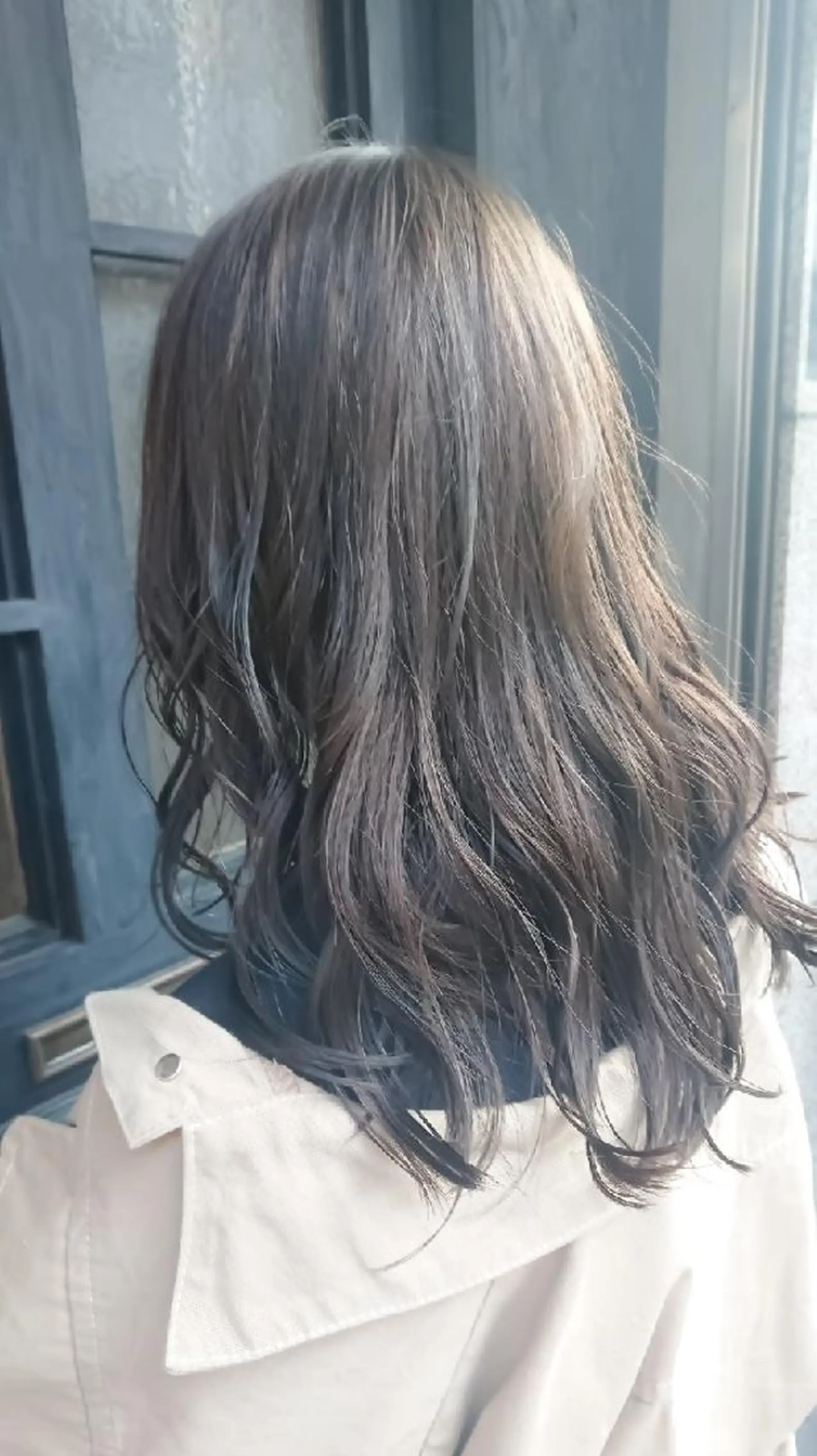 ロング カラー ベージュカラー ラベンダーカラー ラベンダーベージュ カット ヘアカラー 田邉 俊和のヘアスタイル