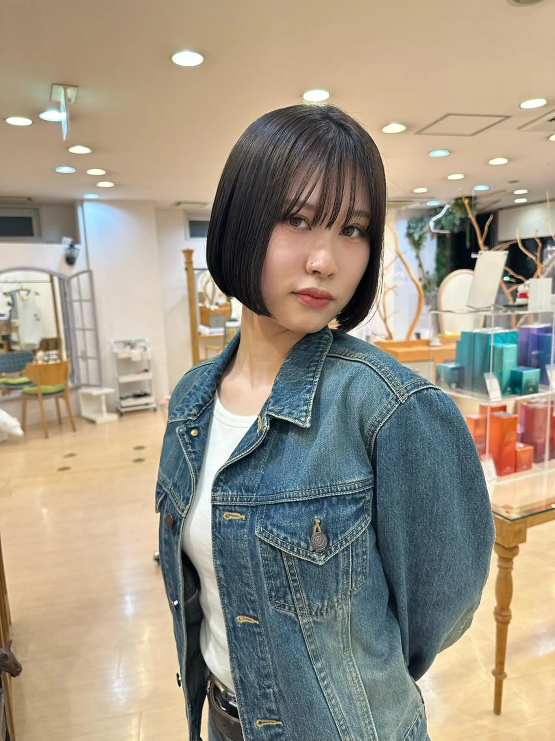 ショート カット ヘアカラー トリートメント Gardenhair 小笠原篤矢ショートのヘアスタイル