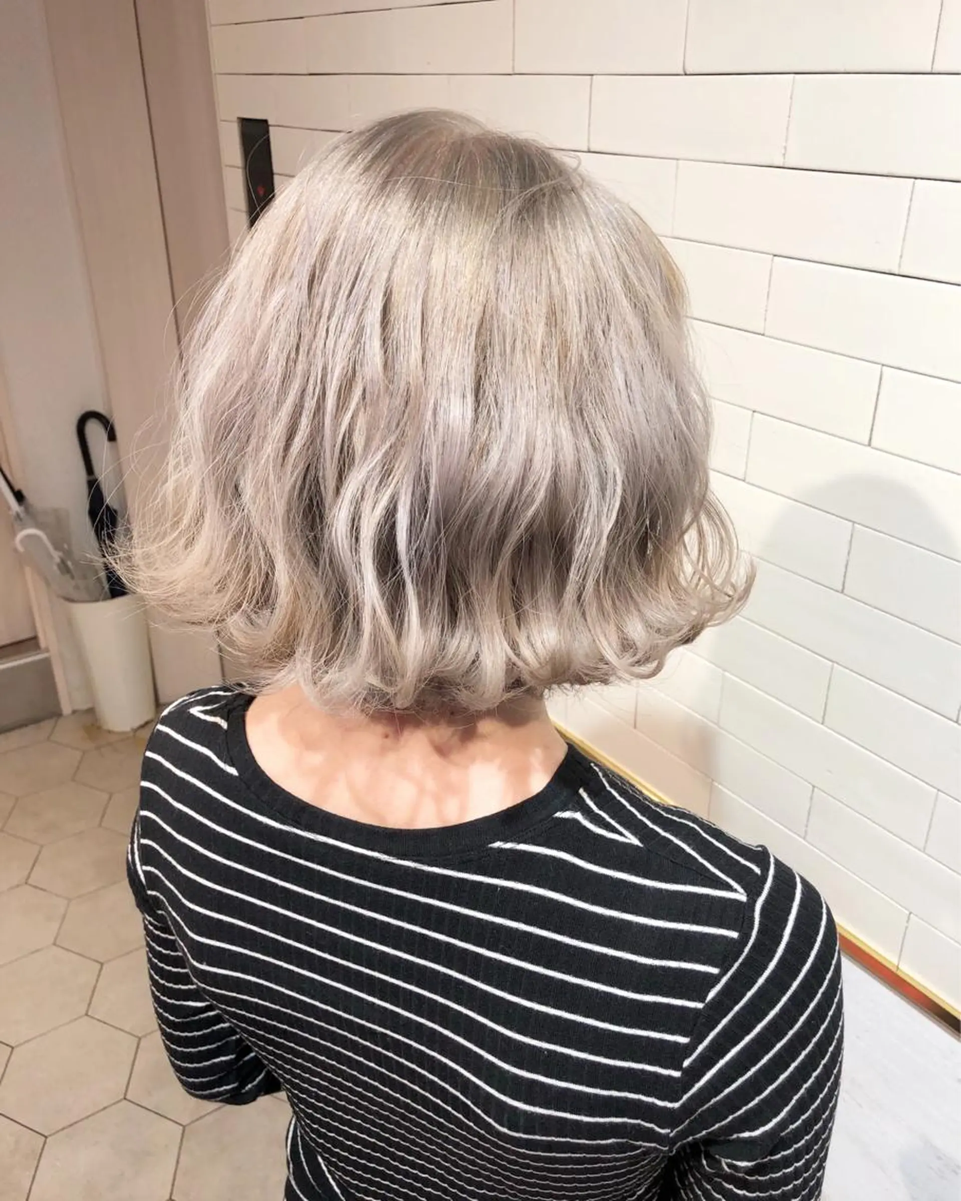 ショート カラー ヘアカラー トリートメント ヘッドスパ レイヤーカット× 髪質改善たもりのヘアスタイル