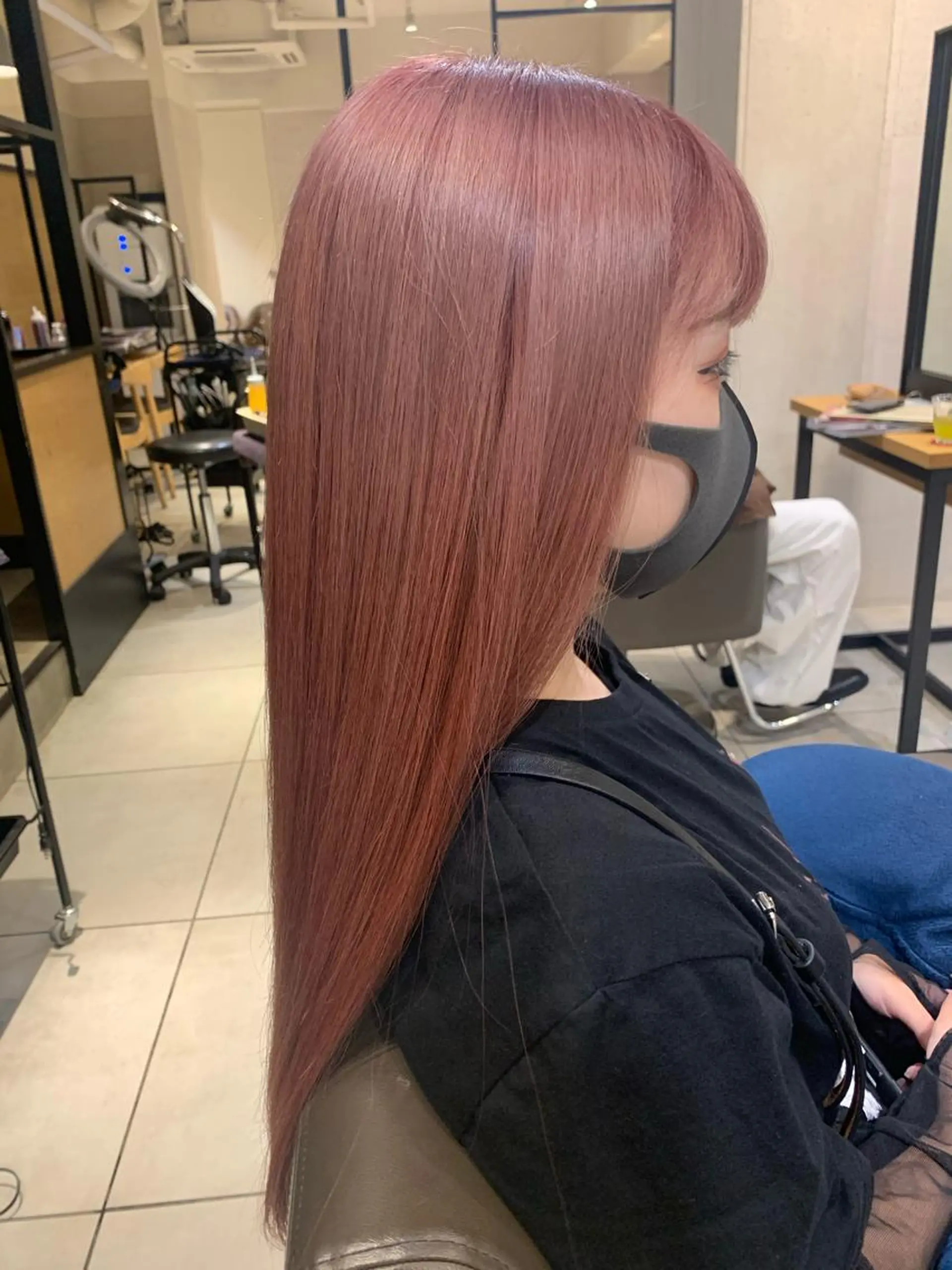 ロング カラー 乾かすだけでサラ艶に /髪質改善西村涼太のヘアスタイル