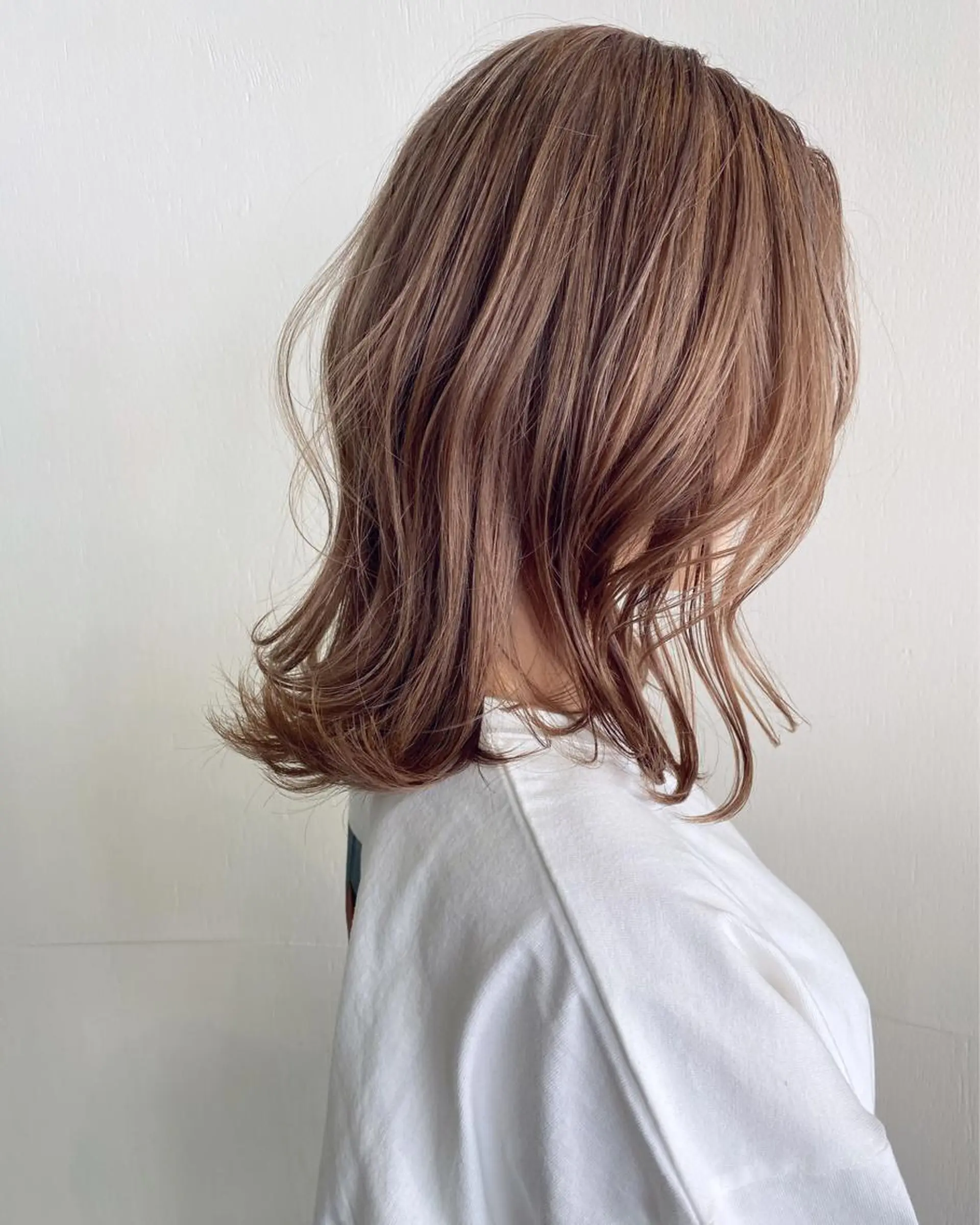 ミディアム カラー カット ヘアカラー トリートメント LOVESTOIKE 堂本のヘアスタイル