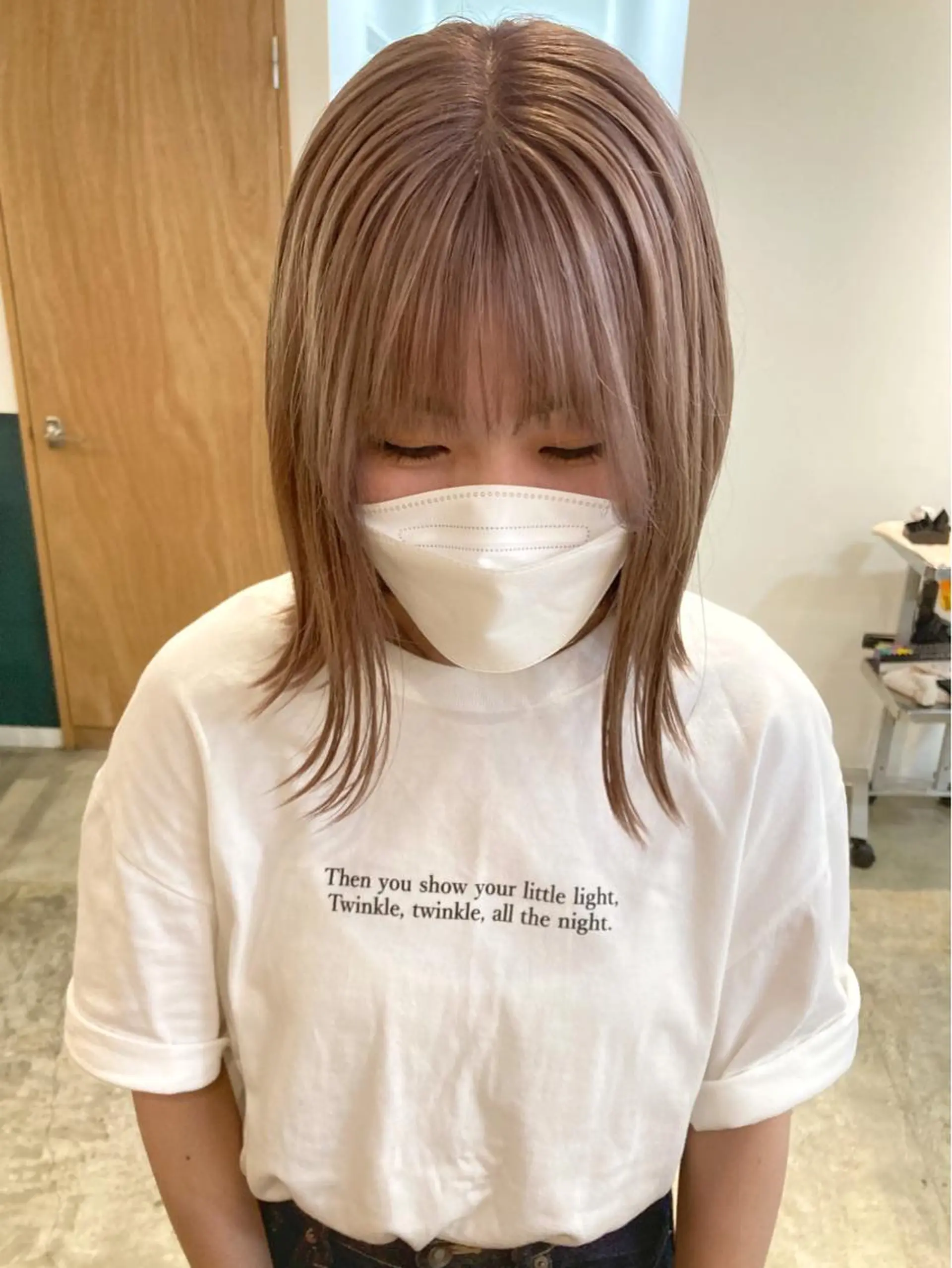 ミディアム ヘアカラー カラーリスト菅野 竜矢🌈のヘアスタイル