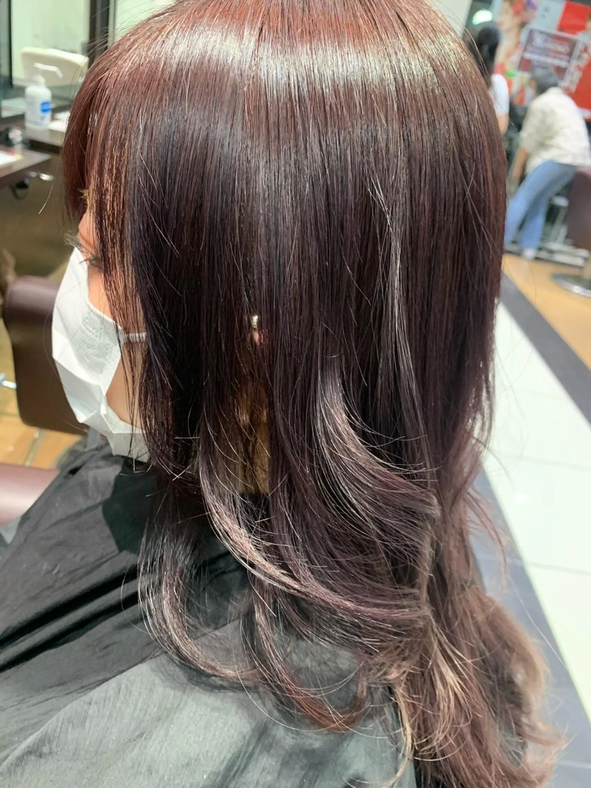 カラー グレージュ バイオレットカラー ヘアカラー 艶髪／クロスパーマ ♡Tsuzumiのその他イメージ