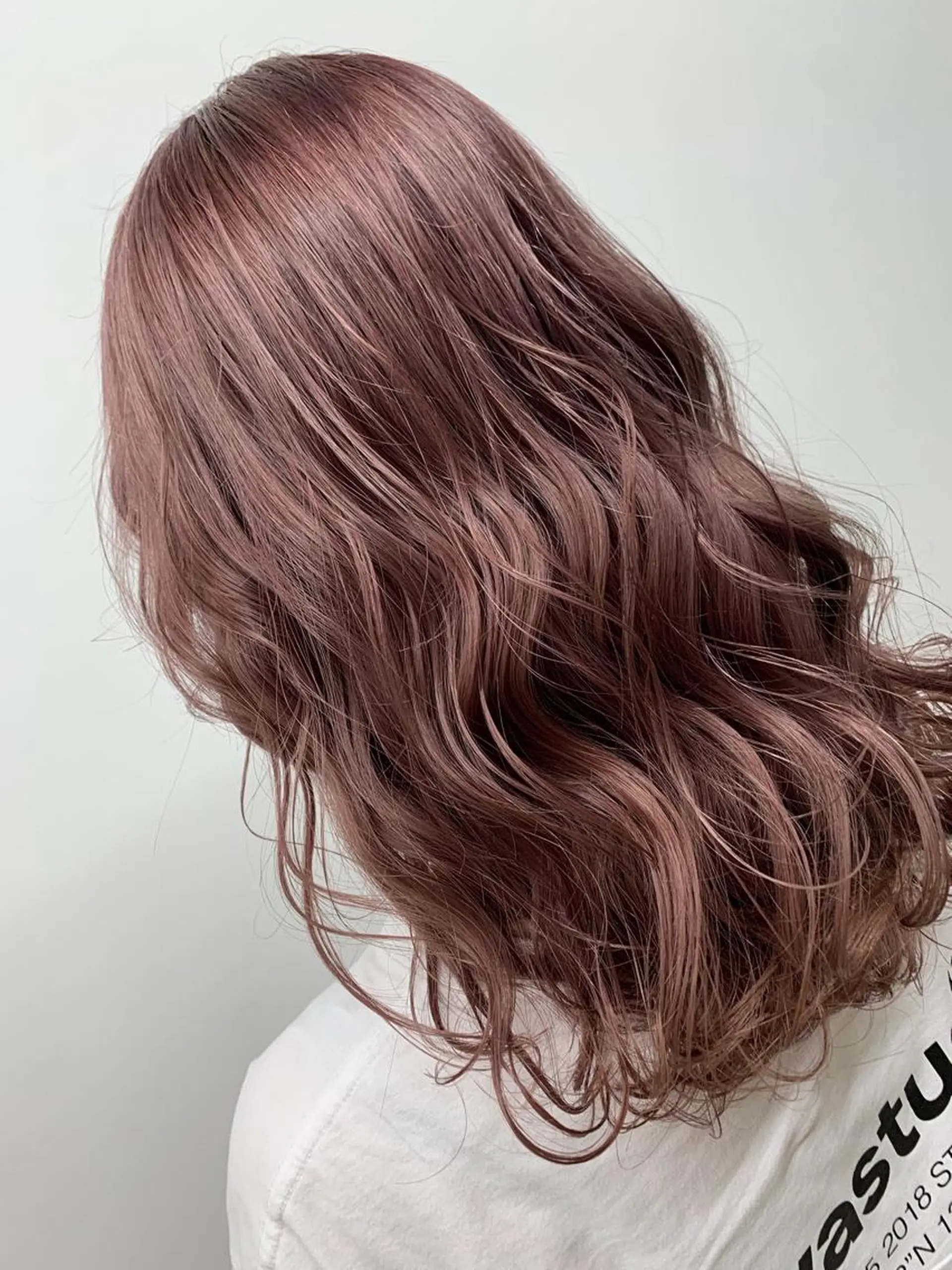 セミロング カラー ヘアカラー トリートメント 天野 開のヘアスタイル