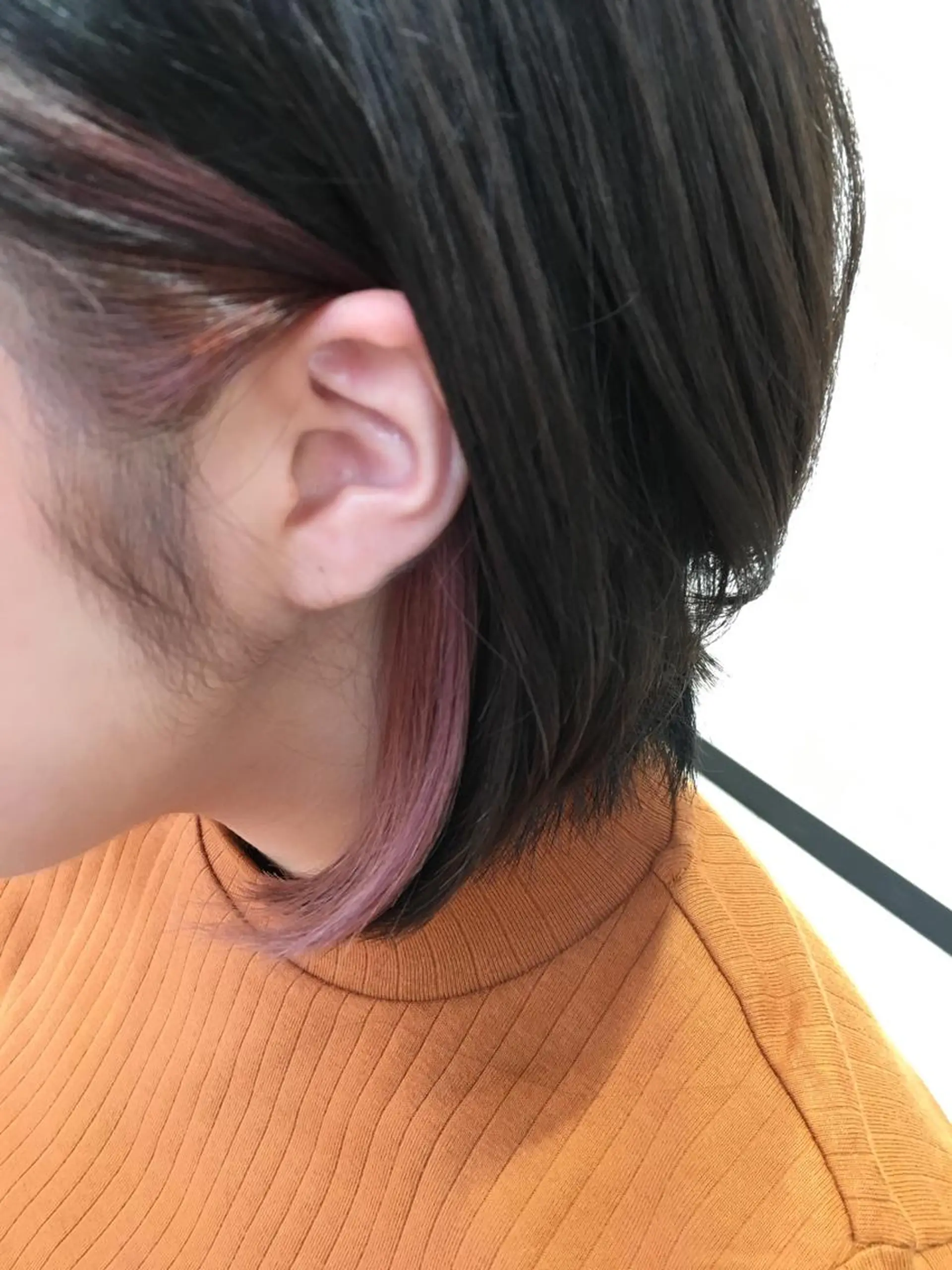 カラー インナーカラー ピンクカラー レッドカラー ヘアカラー ハイトーン✨ブリーチ ✨スパ得意✨ミヤタのヘアスタイル