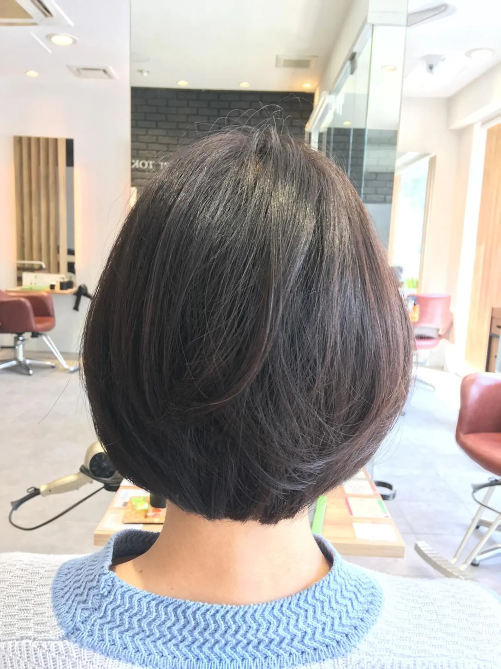ショート カラー ショートボブ ボブ ショートヘア Rever Tokyo所属・コンドウ サラのヘアスタイル