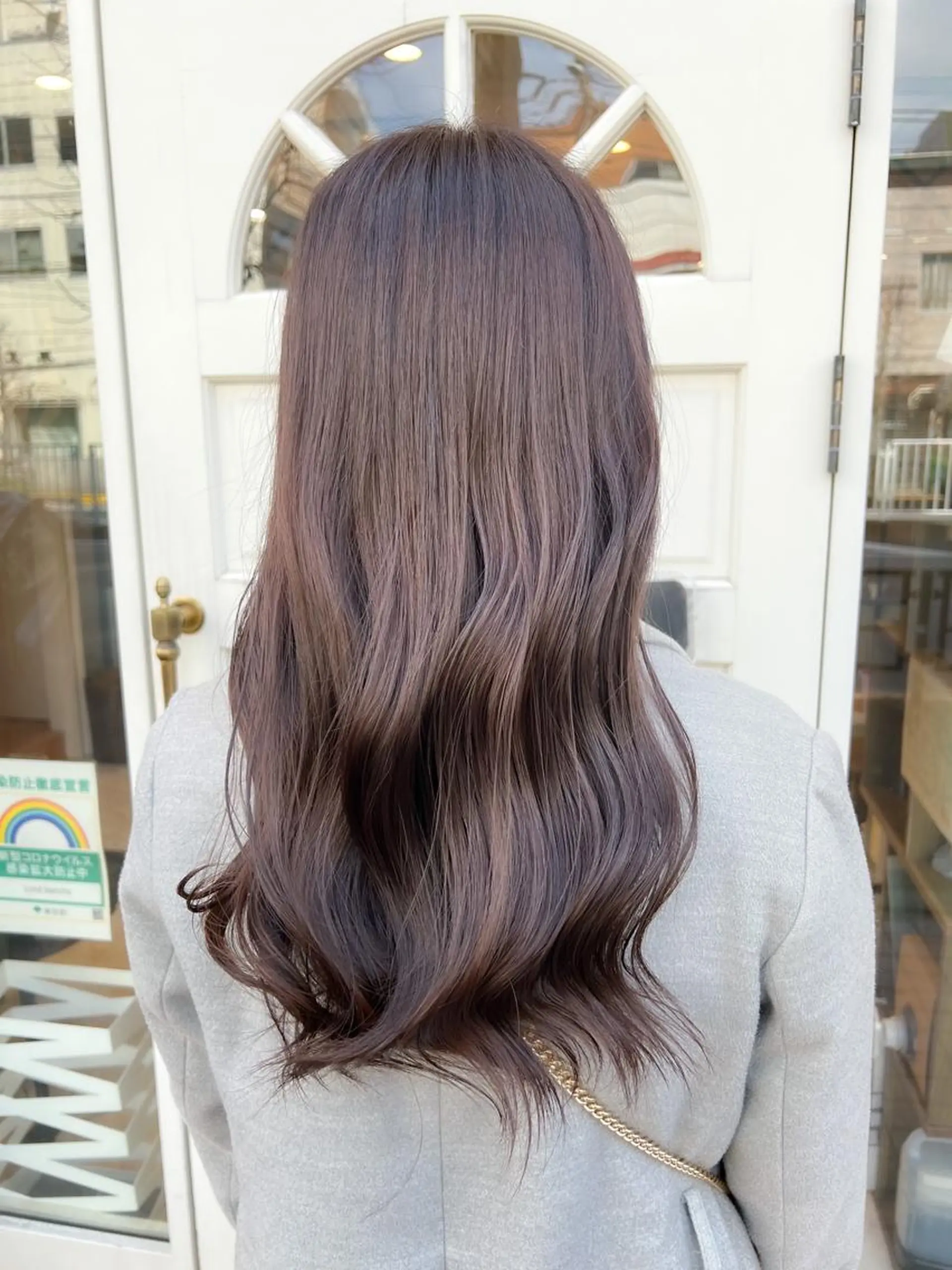 セミロング カラー カット ヘアカラー トリートメント 🇰🇷韓国レイヤー 錦糸町【北山謙三】のヘアスタイル