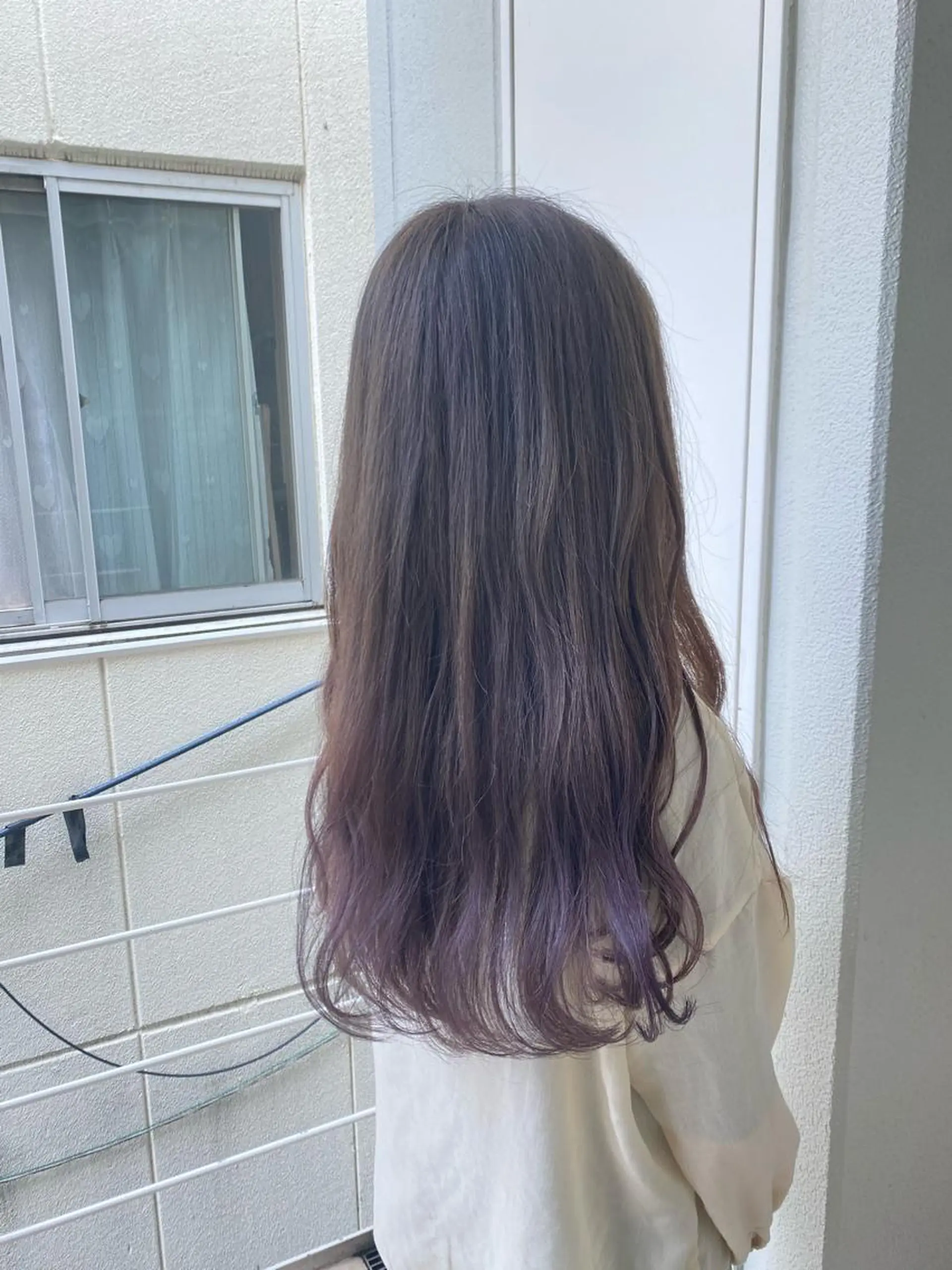 ロング カラー ヘアカラー トリートメント ヘアセット ナチュラル/韓国💎 haruka 💎のヘアスタイル