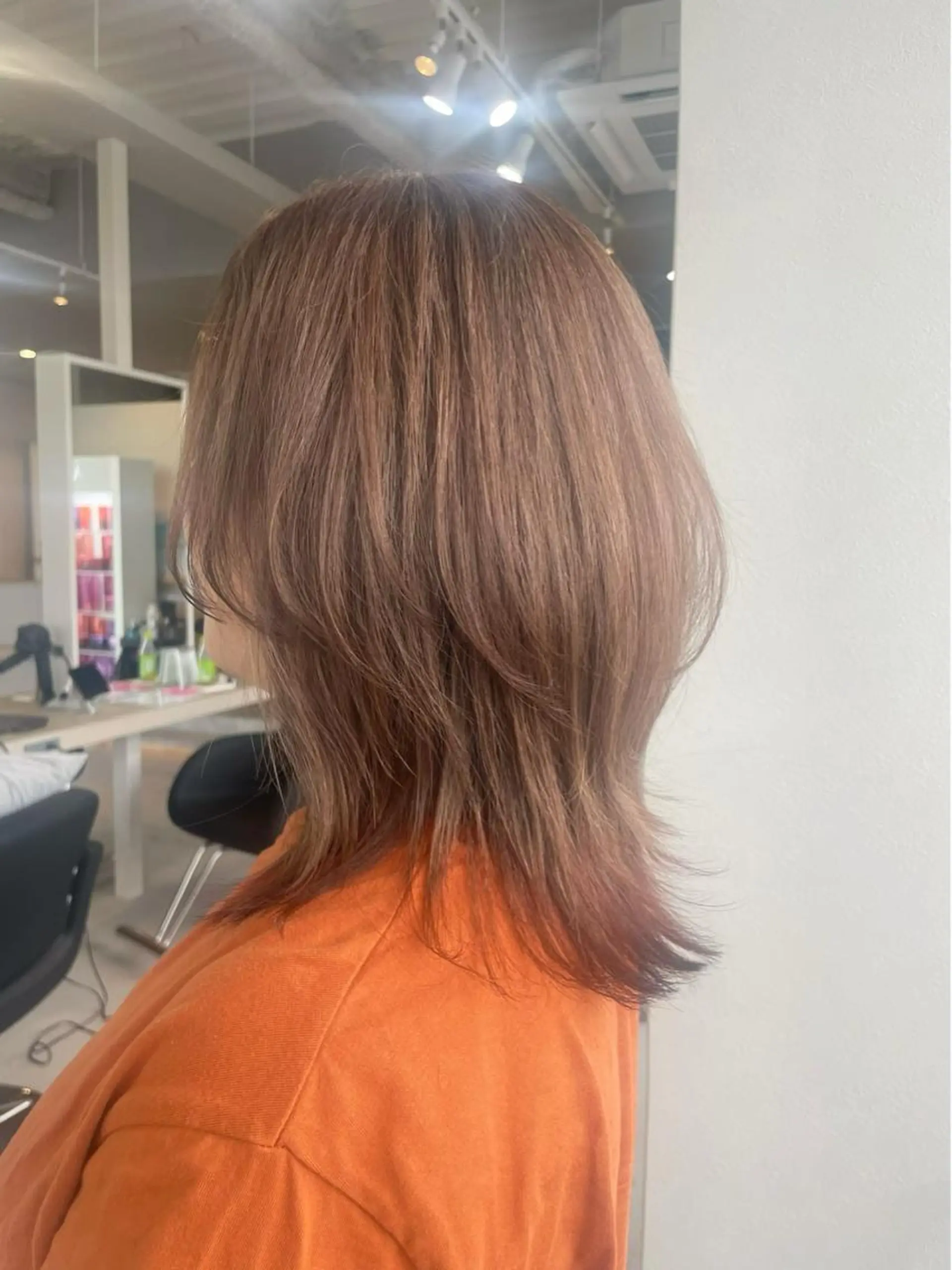 セミロング ウルフカット LUDIQUE【ルディック】所属・AKI ✄のヘアスタイル