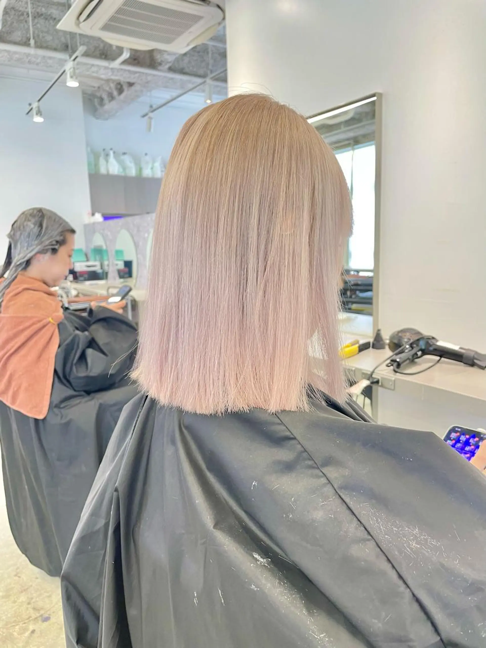 ショート カット ヘアカラー トリートメント ヘアセット 🎗井上 竜 ブリーチ指名No.1のヘアスタイル