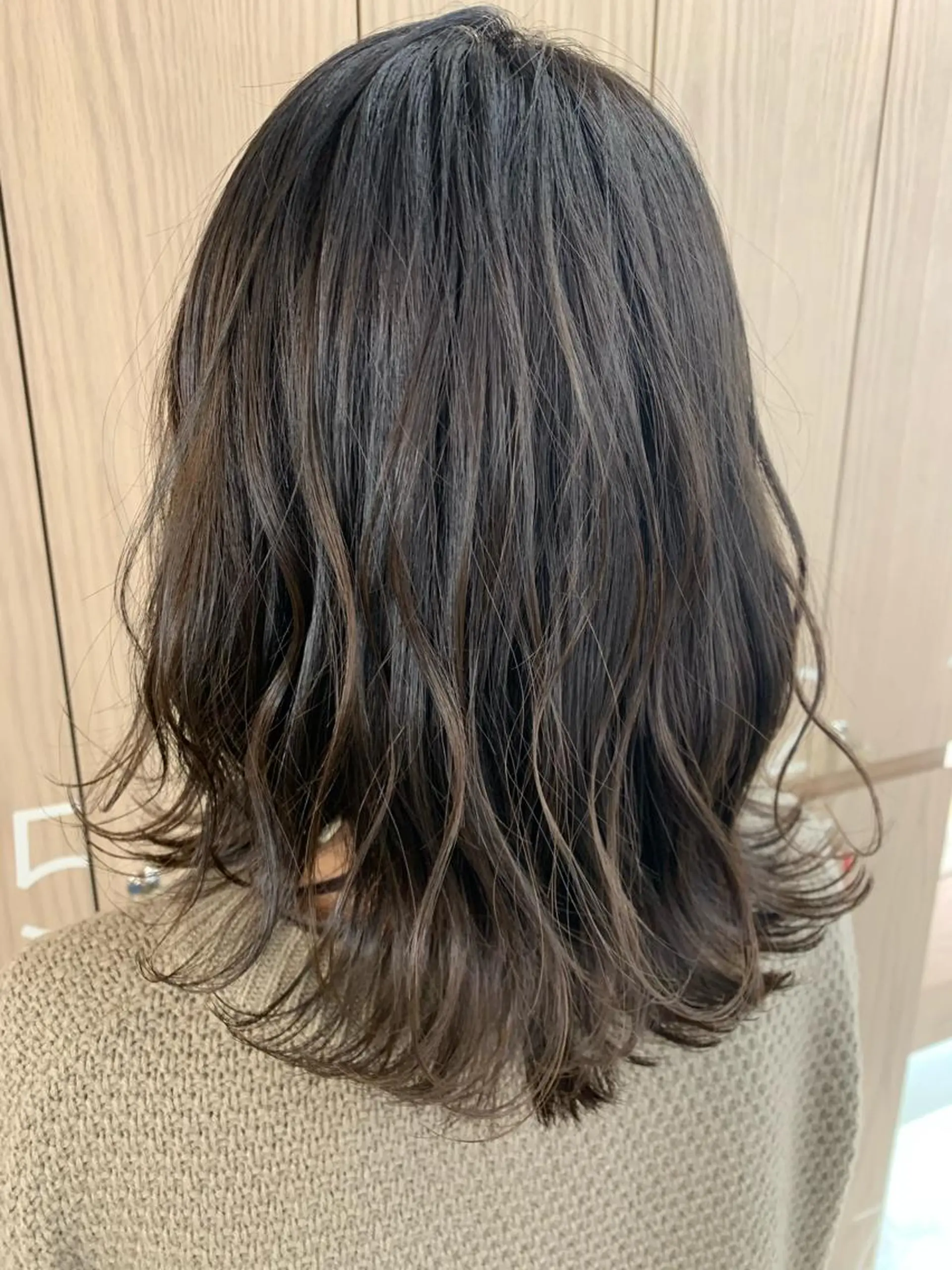 ミディアム カラー Silk-lei【銀座店】所属・銀座/美髪縮毛矯正 /髪質改善/山本翔華のヘアスタイル