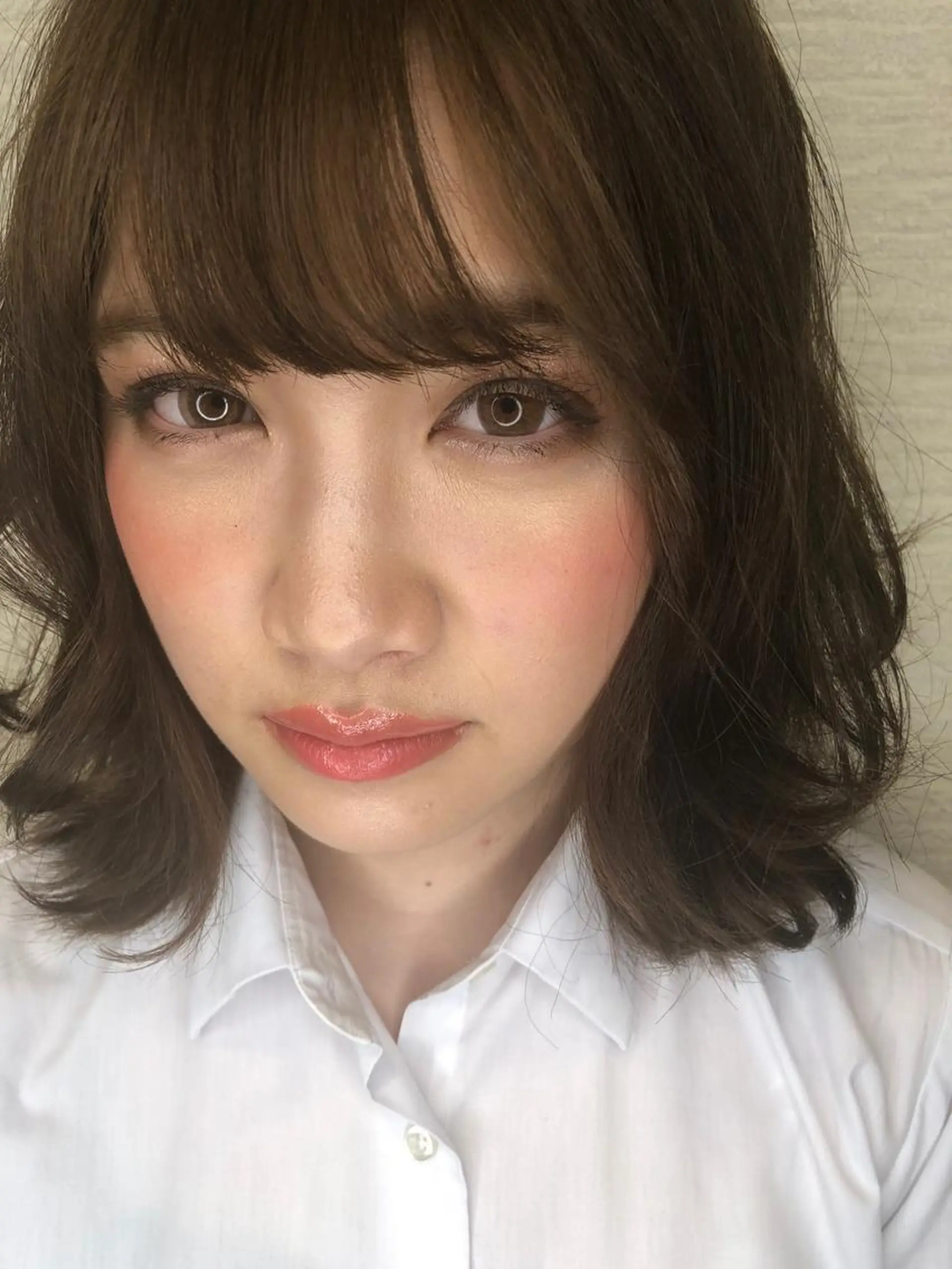 ミディアム 小顔カット得意🌟 岩渕麻由のヘアスタイル