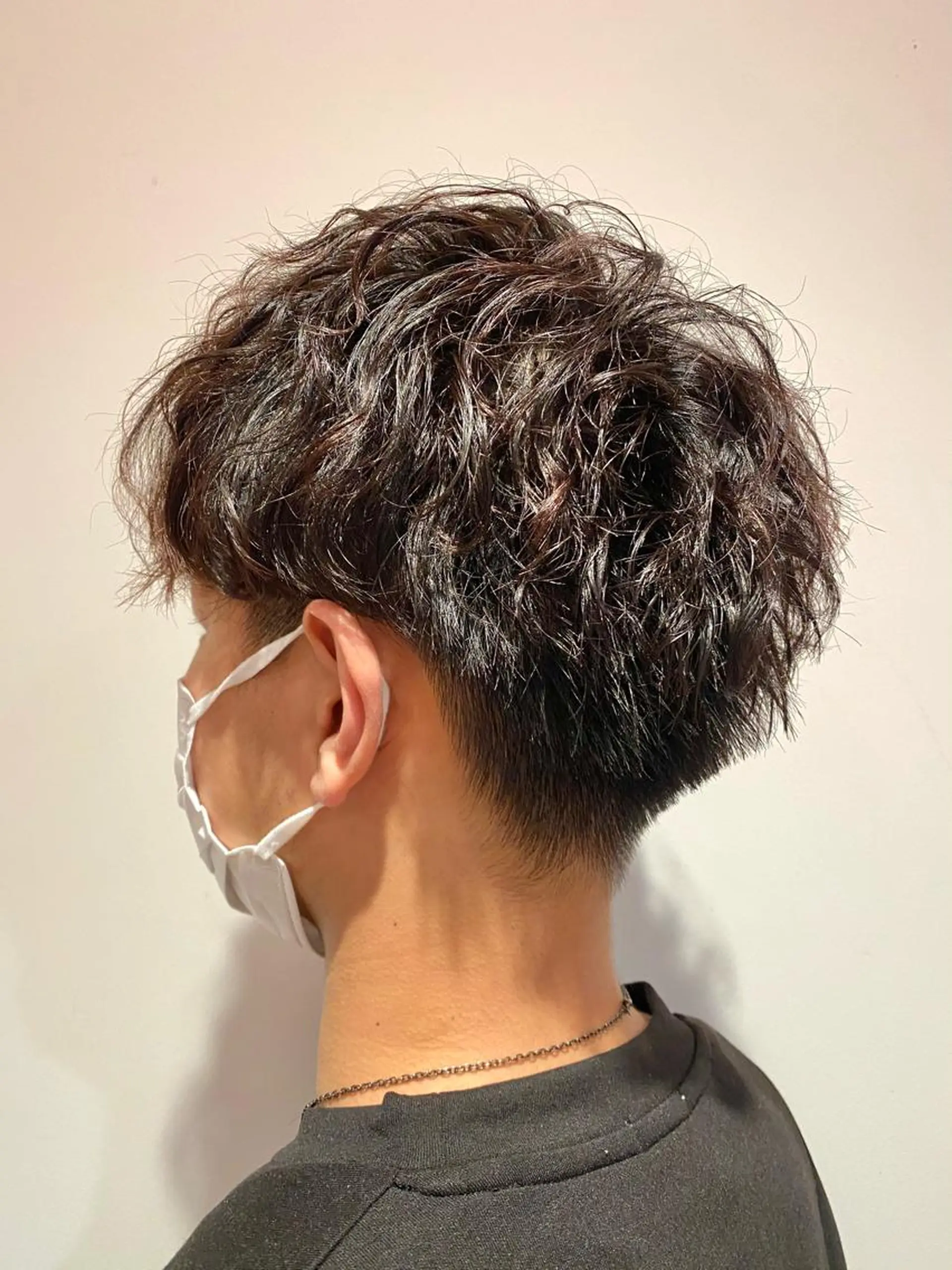 パーマ メンズ わかばやし ゆうこのヘアスタイル