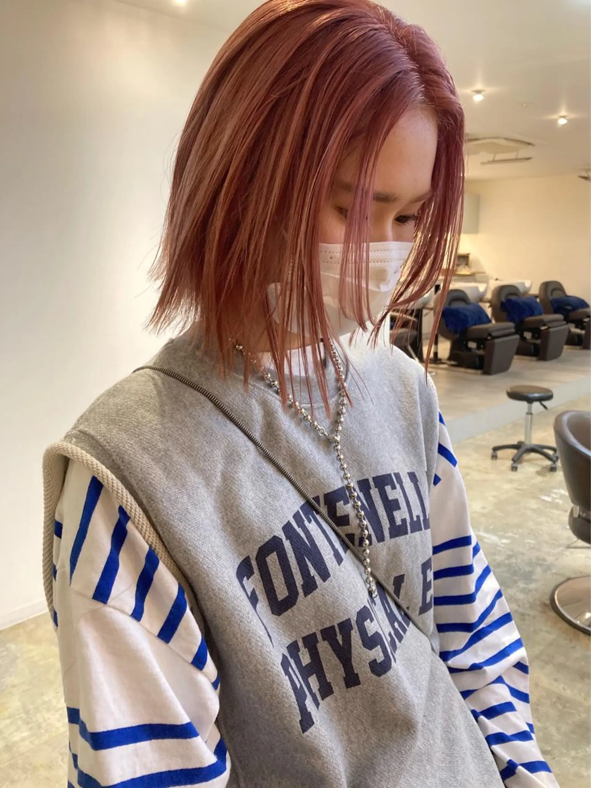 ミディアム ヘアカラー カラーリスト菅野 竜矢🌈のヘアスタイル
