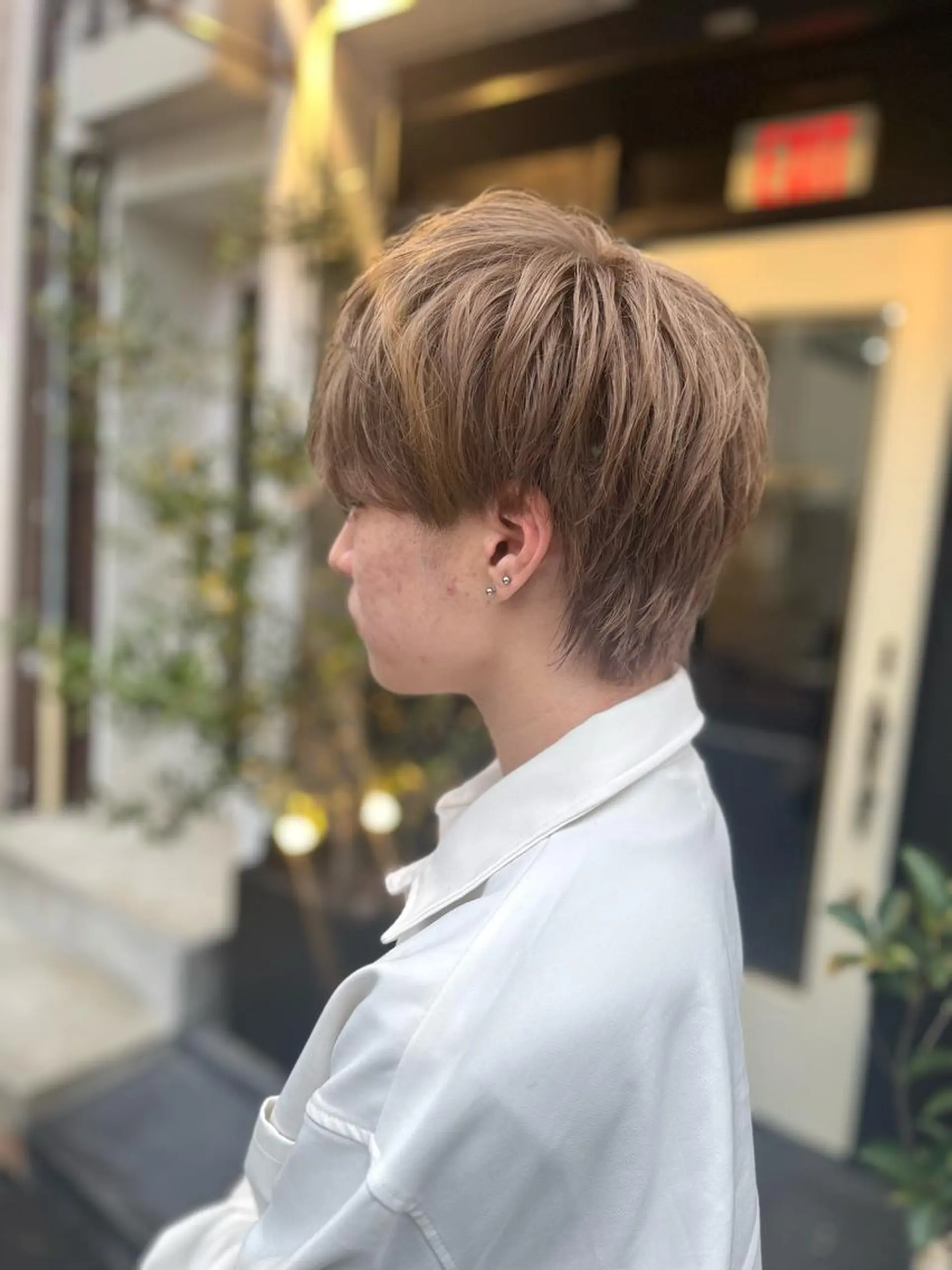 ショート カラー SALOWIN神戸三宮店所属・【美髪を叶える】中谷 彰宏（アキ)のヘアスタイル