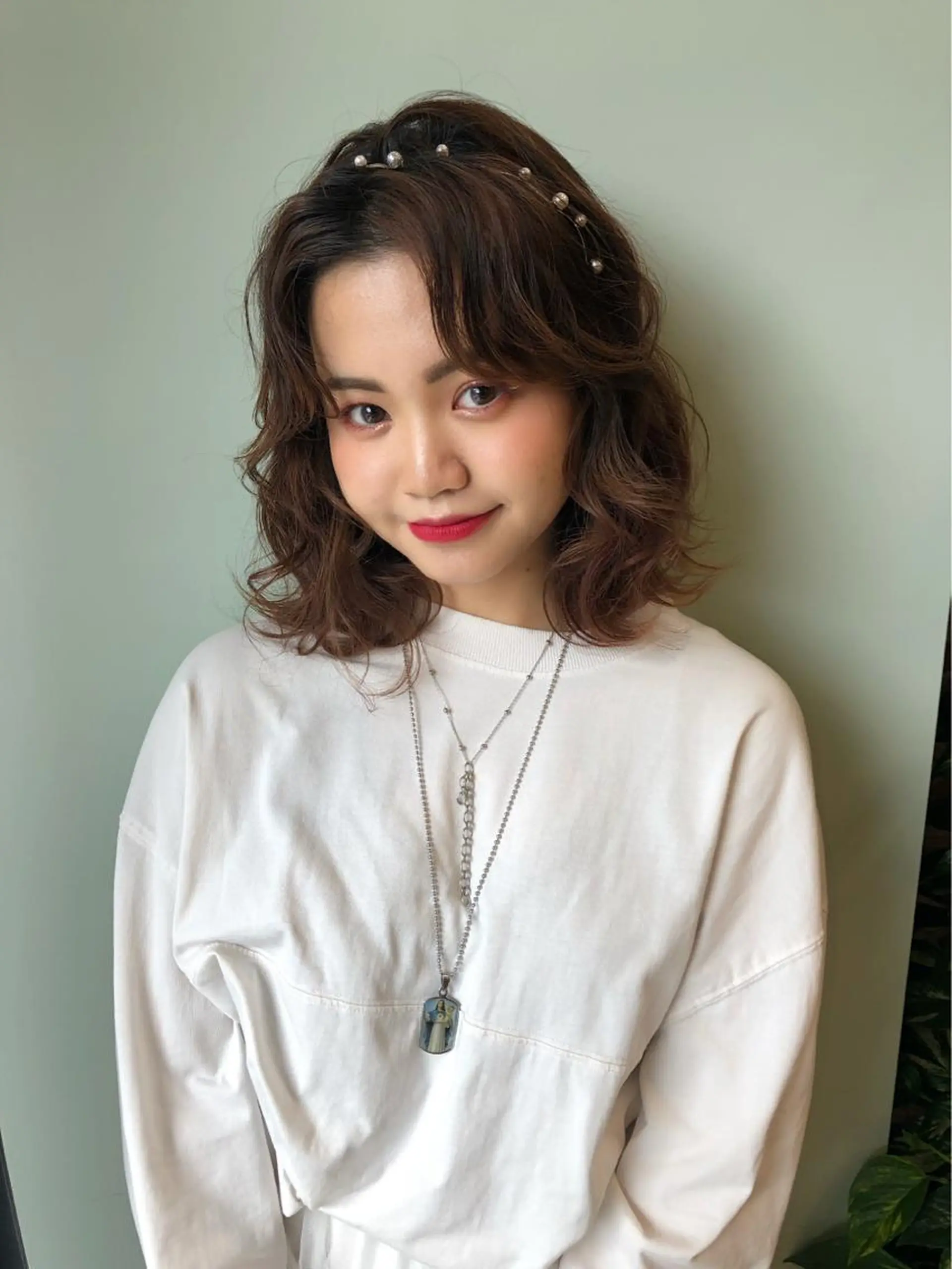 ミディアム SALOWIN所属・risa/ 名古屋美容室のヘアスタイル
