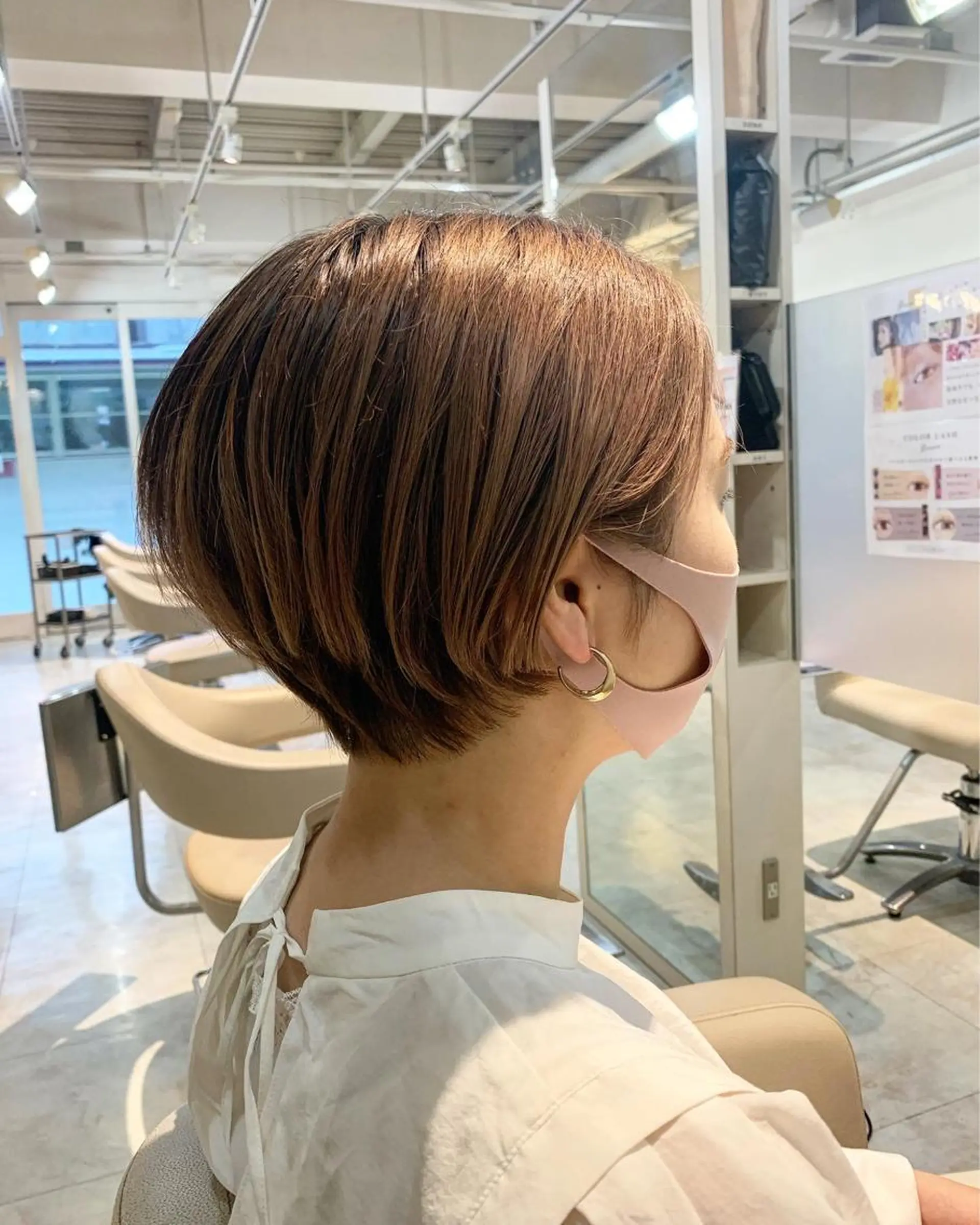 ショート ショートヘア カット ヘッドスパ 本田 卓也のヘアスタイル