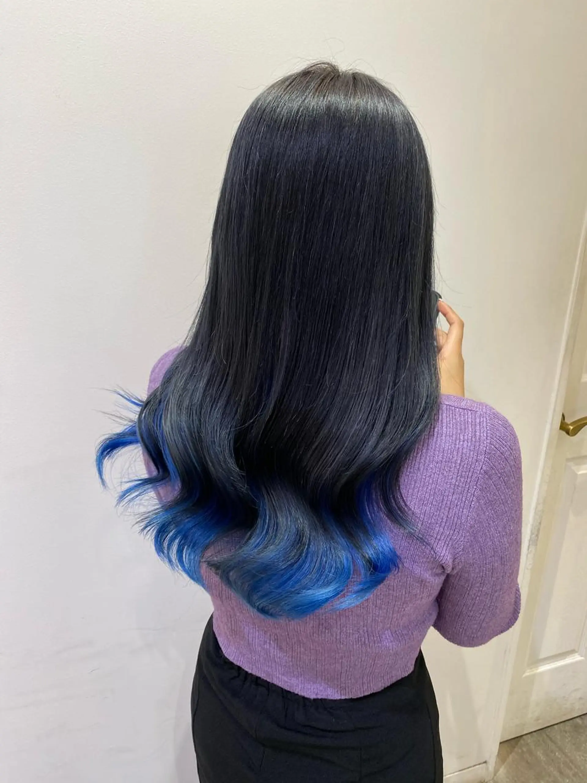 ロング ヘアカラー トリートメント 当日ok🩷横浜 エクステ／RIEのヘアスタイル