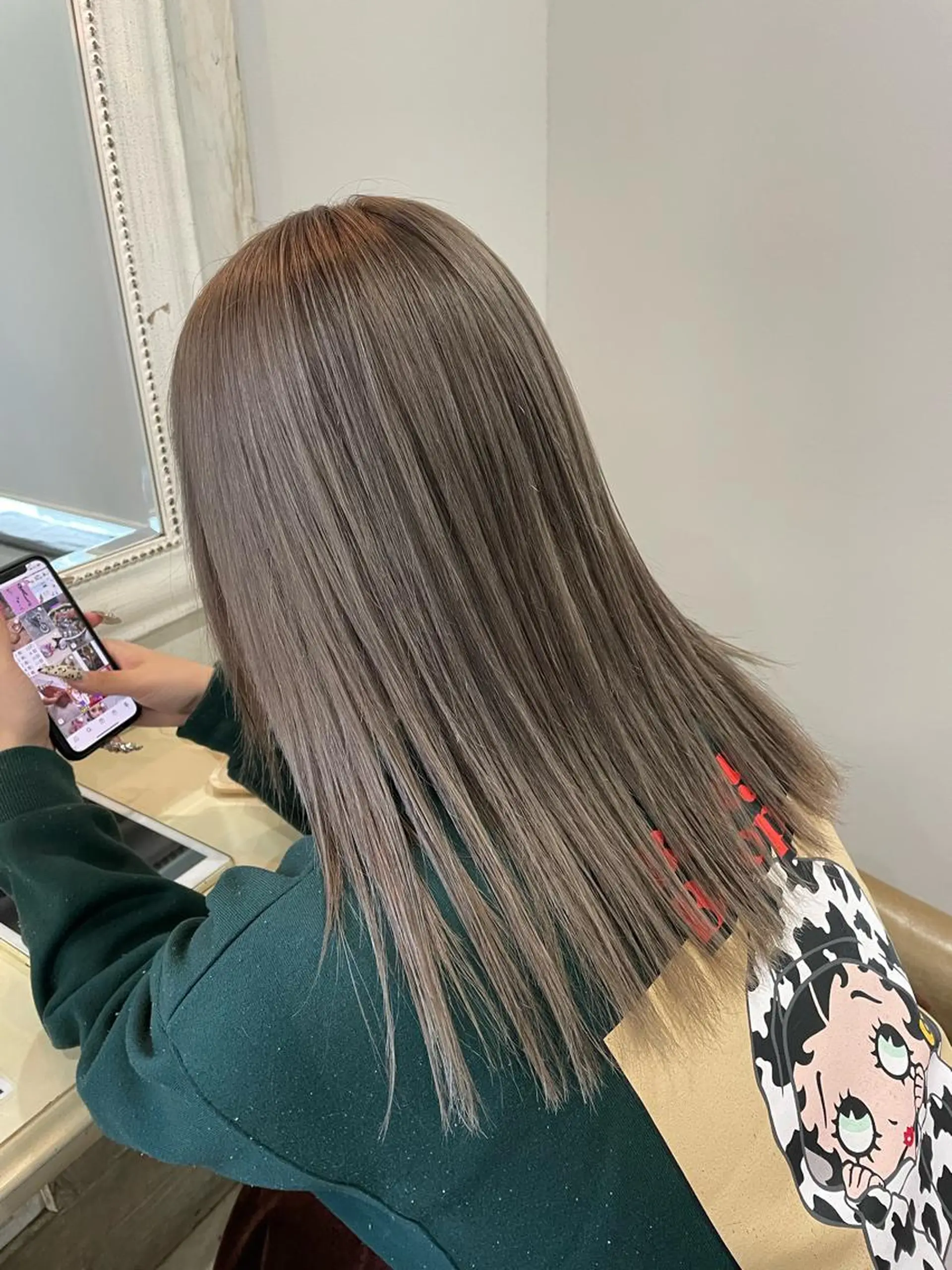 カラー ベージュカラー ヘアカラー Matsubara asuka  ☪︎のヘアスタイル