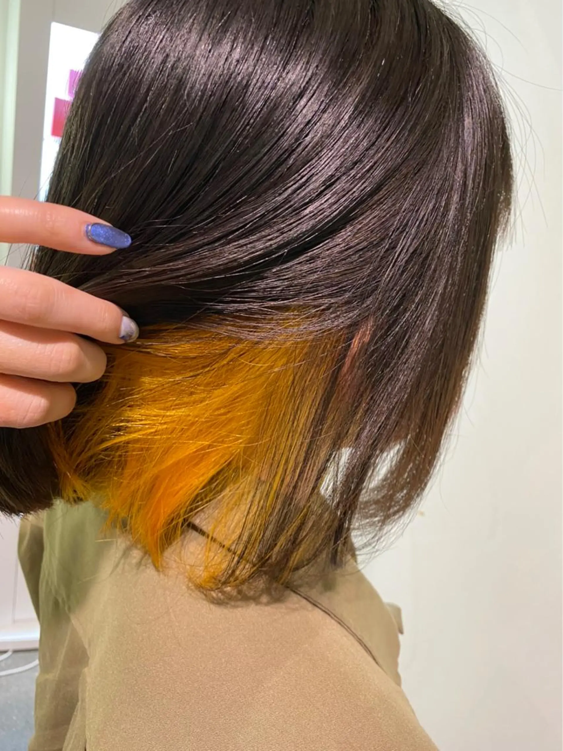 ミディアム カラー ヘアアレンジ 指名支持率NO.1 スタイリストのヘアスタイル