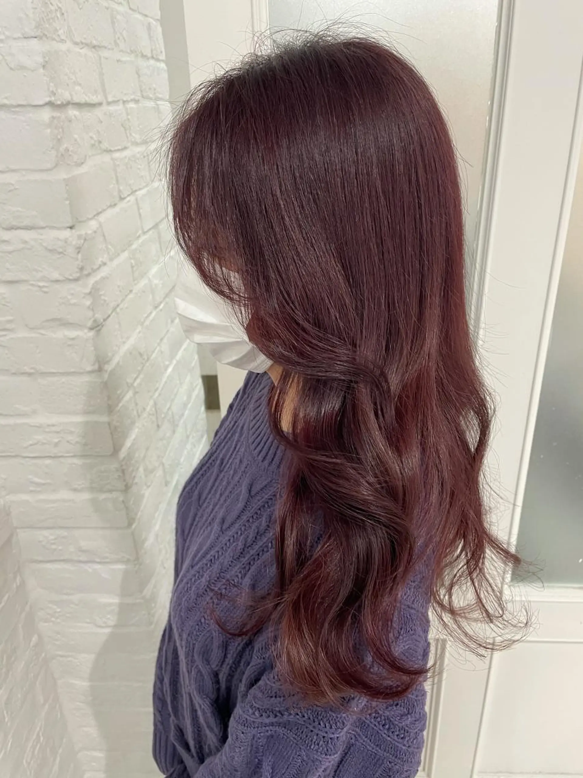 ロング ヘアカラー 最新韓国本場ヘア 🇰🇷榎本明日香のヘアスタイル