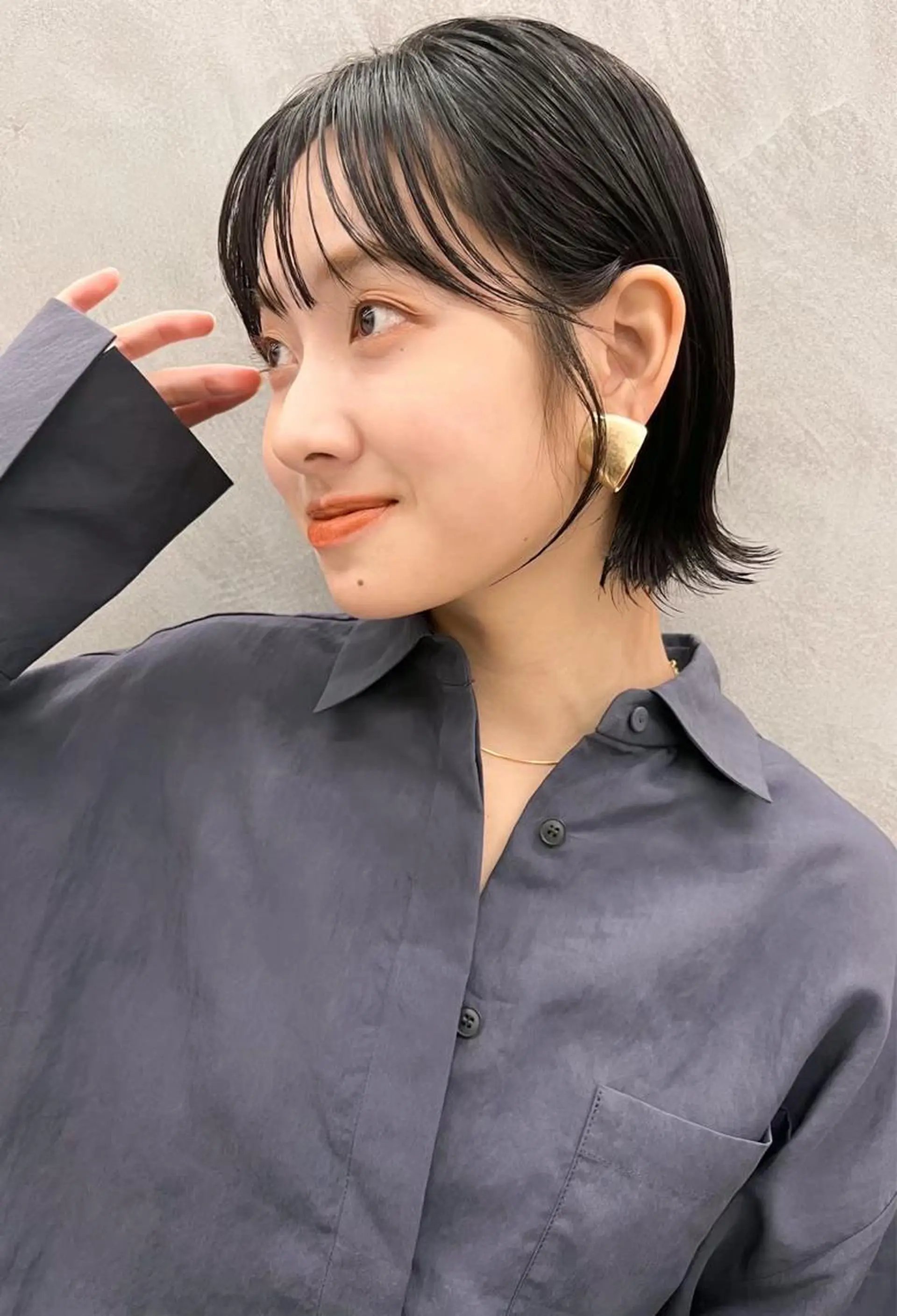 ショート ささき すずねのヘアスタイル