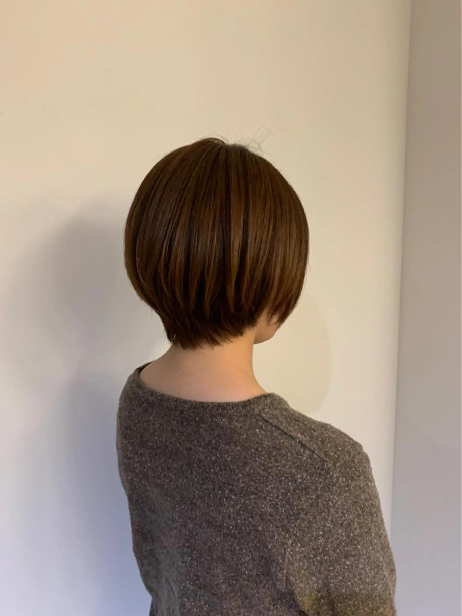 ショート カラー パーマ 【S.BROOM】 店長　西川徹のヘアスタイル