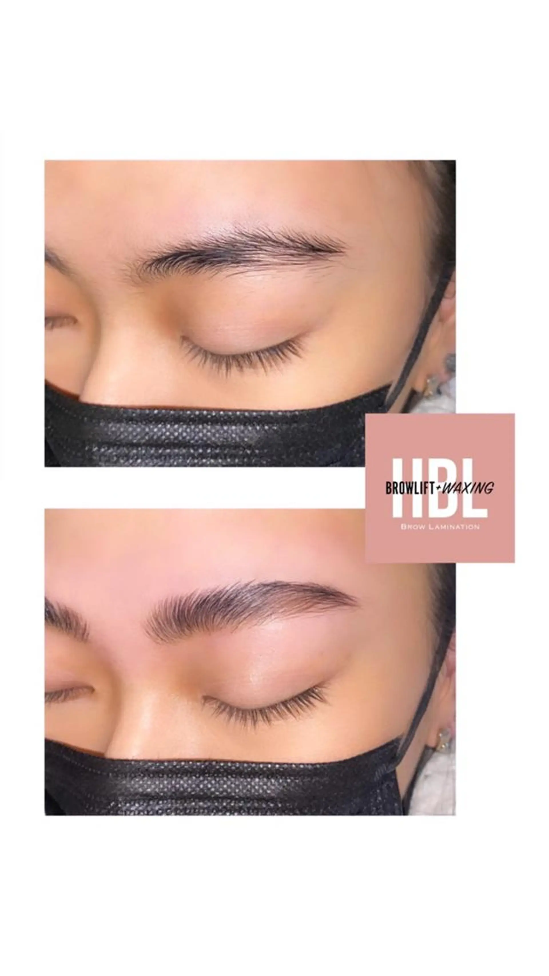 アイブロウ 眉カラー ハリウッドブロウリフト 眉毛ワックス脱毛 ワックス脱毛 その他(アイブロウ) eyelash presh yukaのマツエク・マツパデザイン