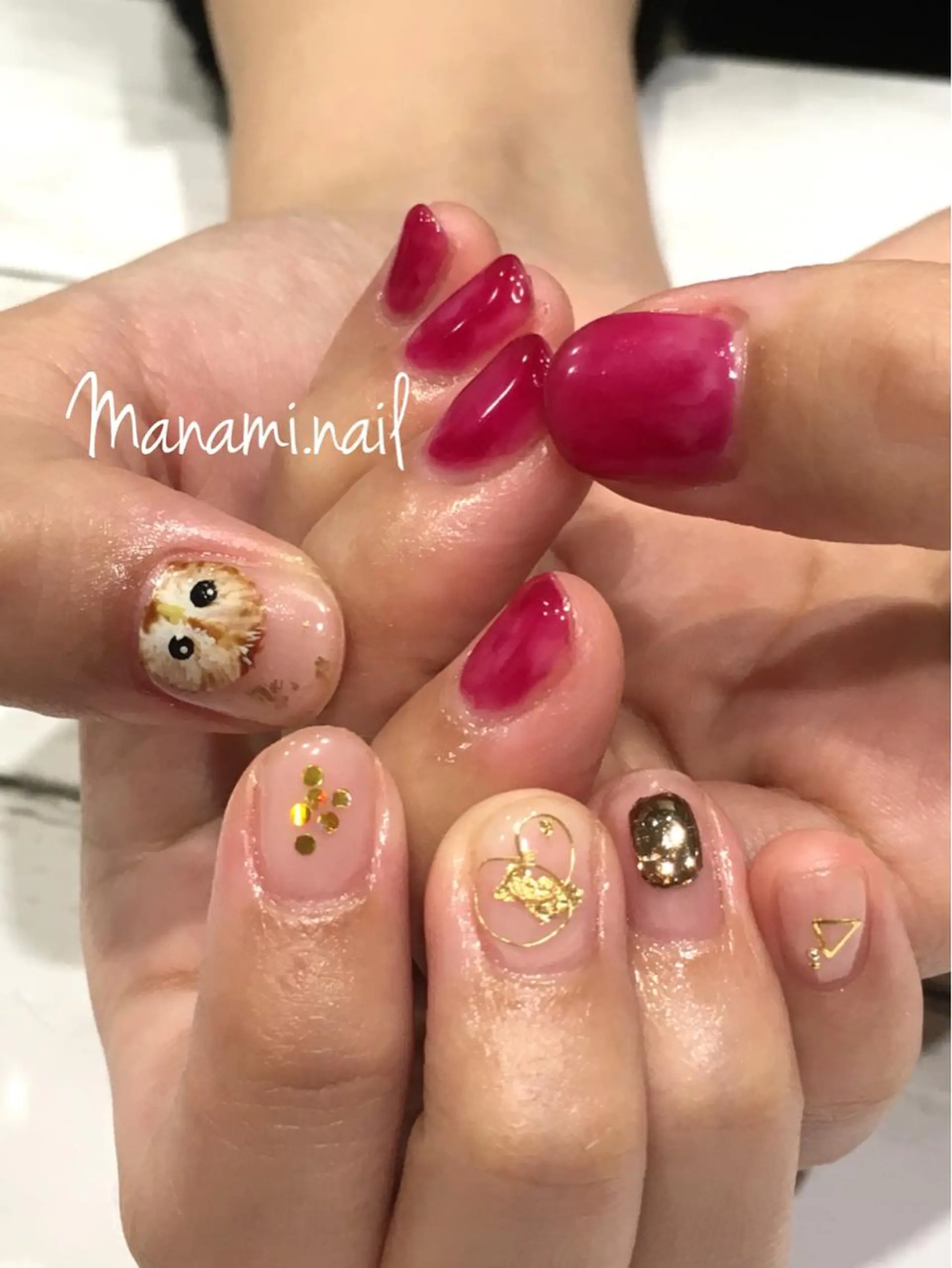 ネイル Loom所属・hrd manamiのネイルデザイン