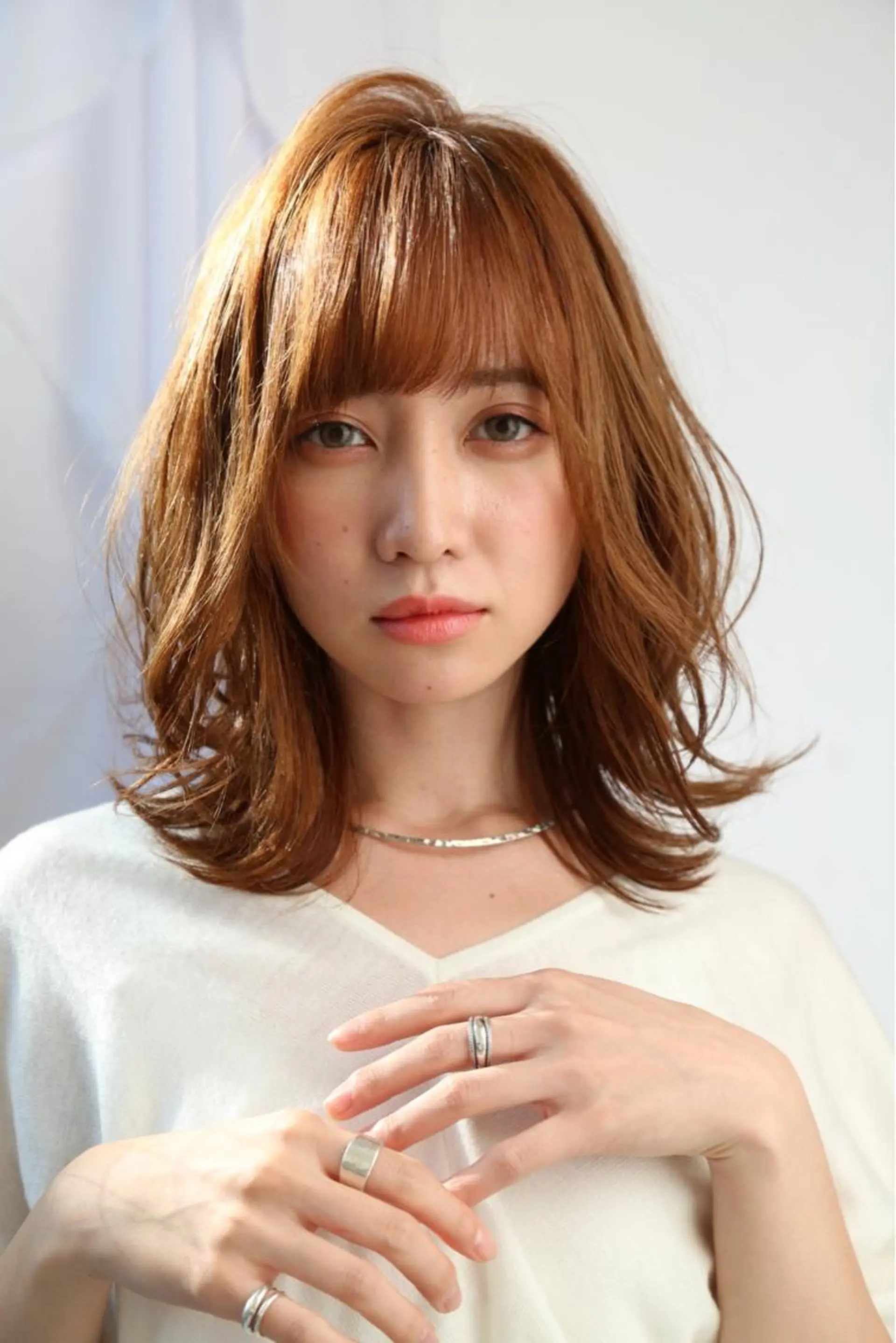 ミディアム カット パーマ トリートメント ⭕️メンズパーマ⭕️ 山口 裕太郎のヘアスタイル