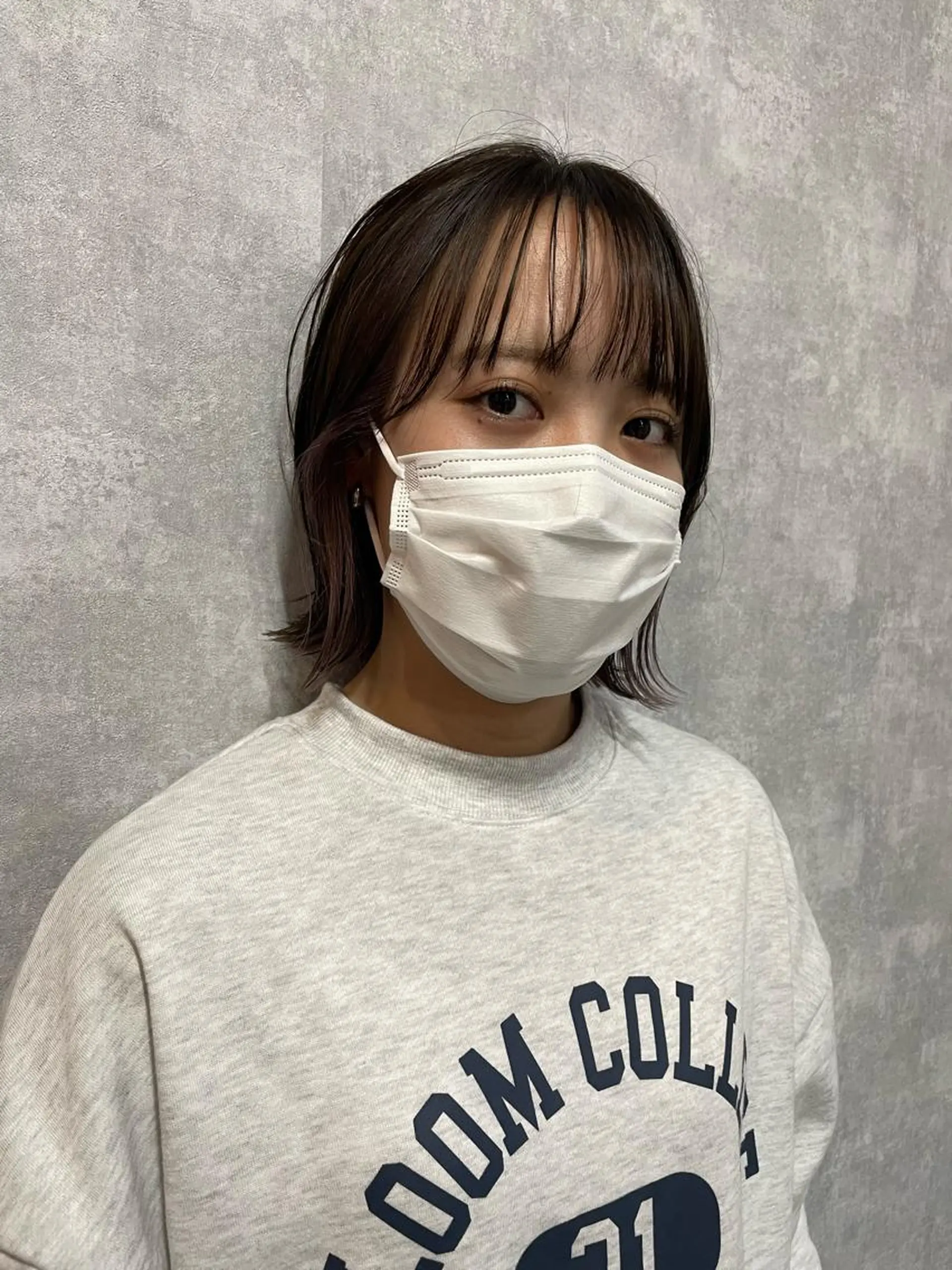 ショート 切りっぱなしボブ ショートボブ ハンサムショート 丸みショート アッシュ C’LD hair  produce /シールドヘア所属・モテ髪/ボブ/ショー ト/アダチフウトのヘアスタイル