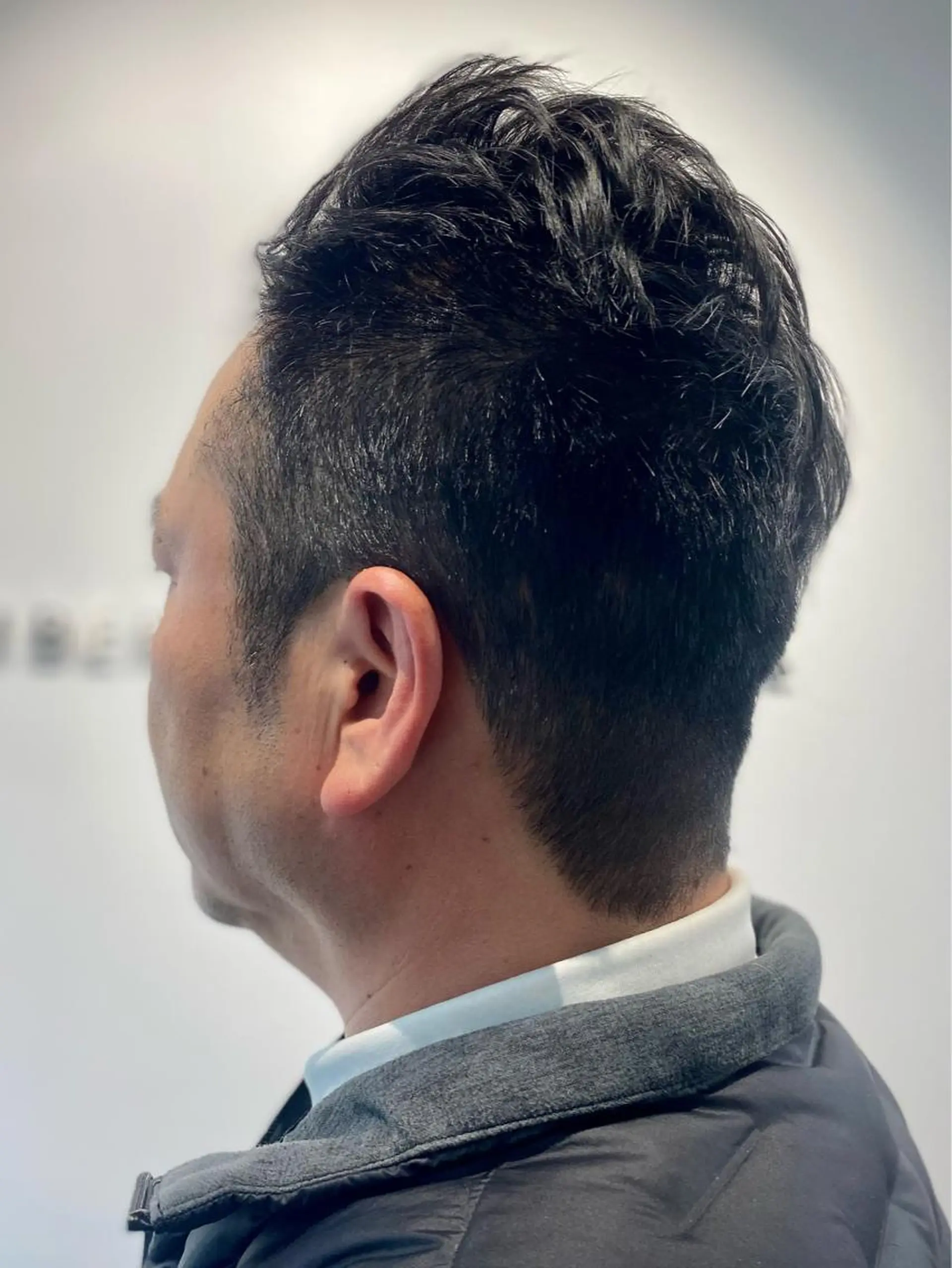 ショート メンズ フェードカット マンバンヘア モヒカン マッシュ メンズショート カット HANA ハナのヘアスタイル