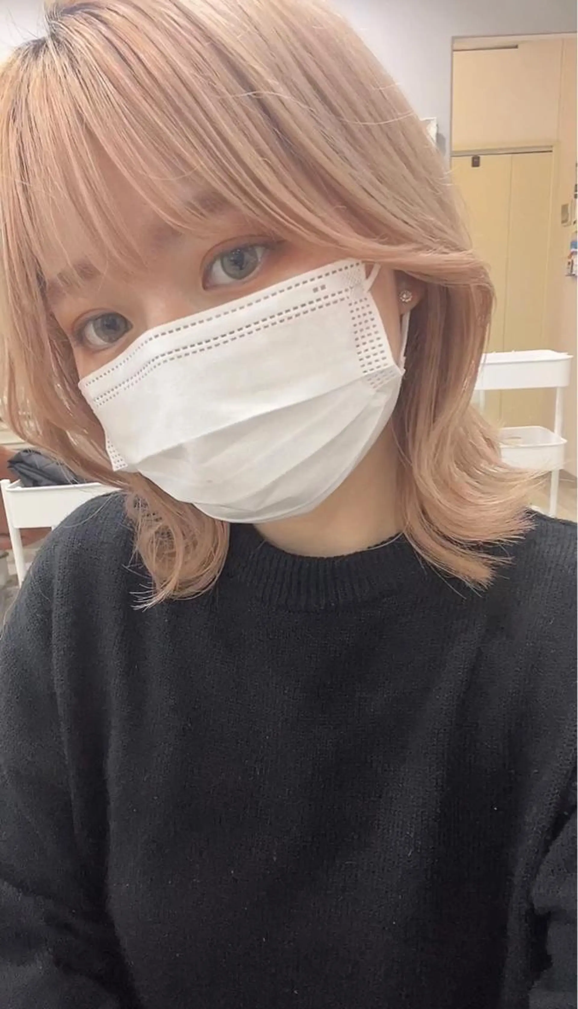 ショート inqまい/名古屋駅 🦋ブリーチカラーのヘアスタイル