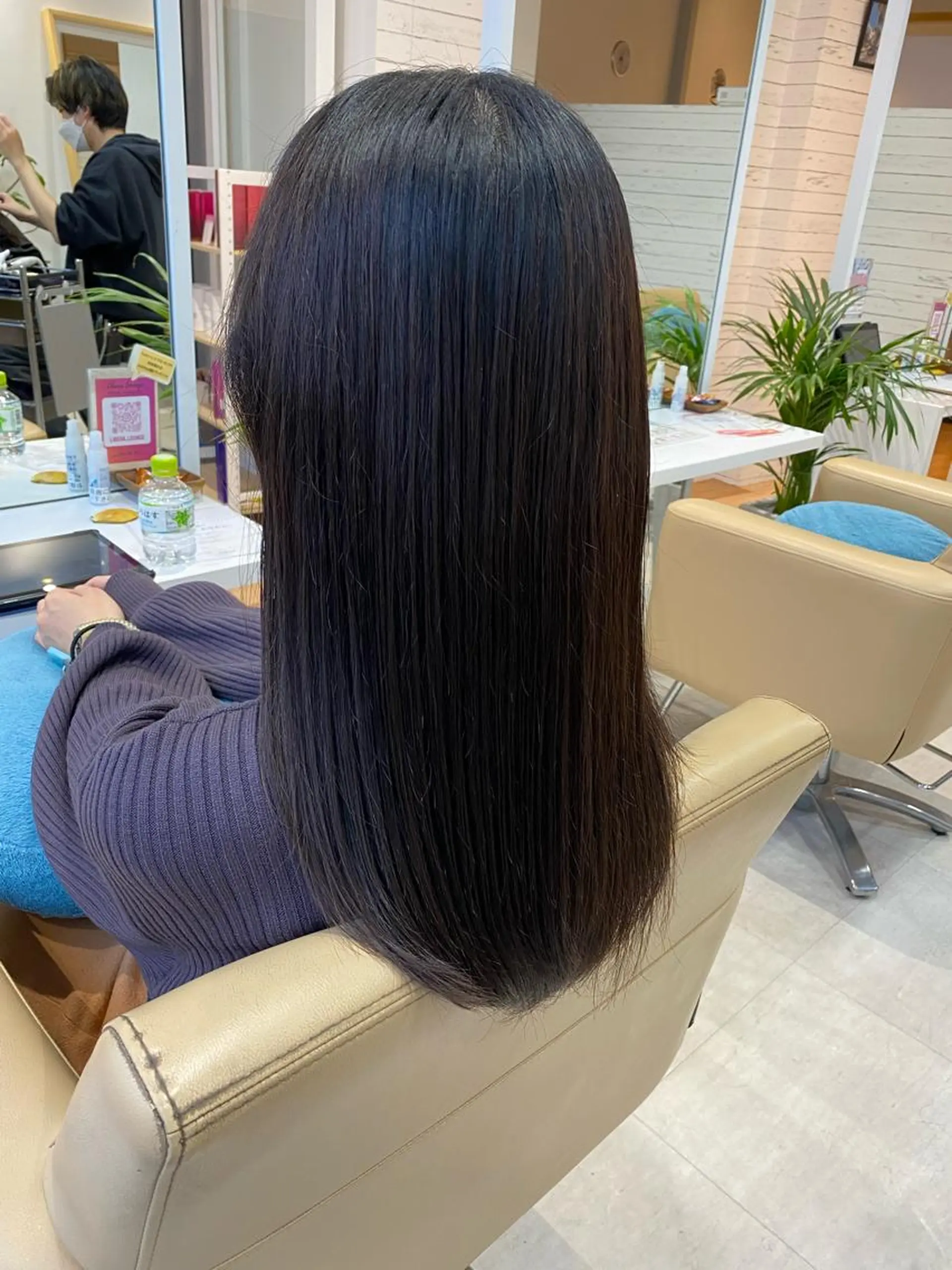 セミロング ヘアカラー トリートメント 荒木 たけるのヘアスタイル