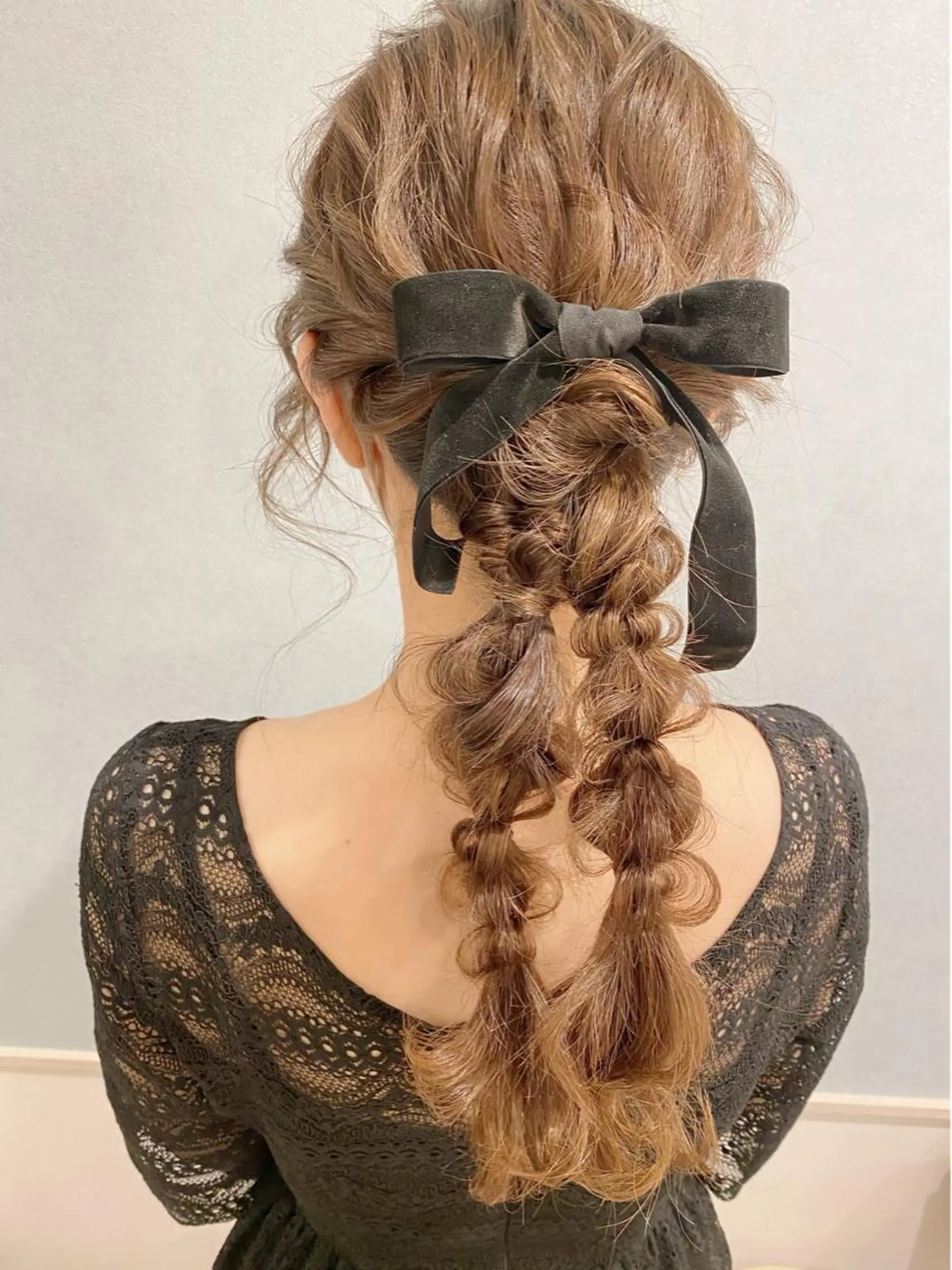 ロング ヘアアレンジ ヘアセット セットサロン      ラフテル所属・大阪/ヘアアレンジ /似合わせset💐のヘアスタイル