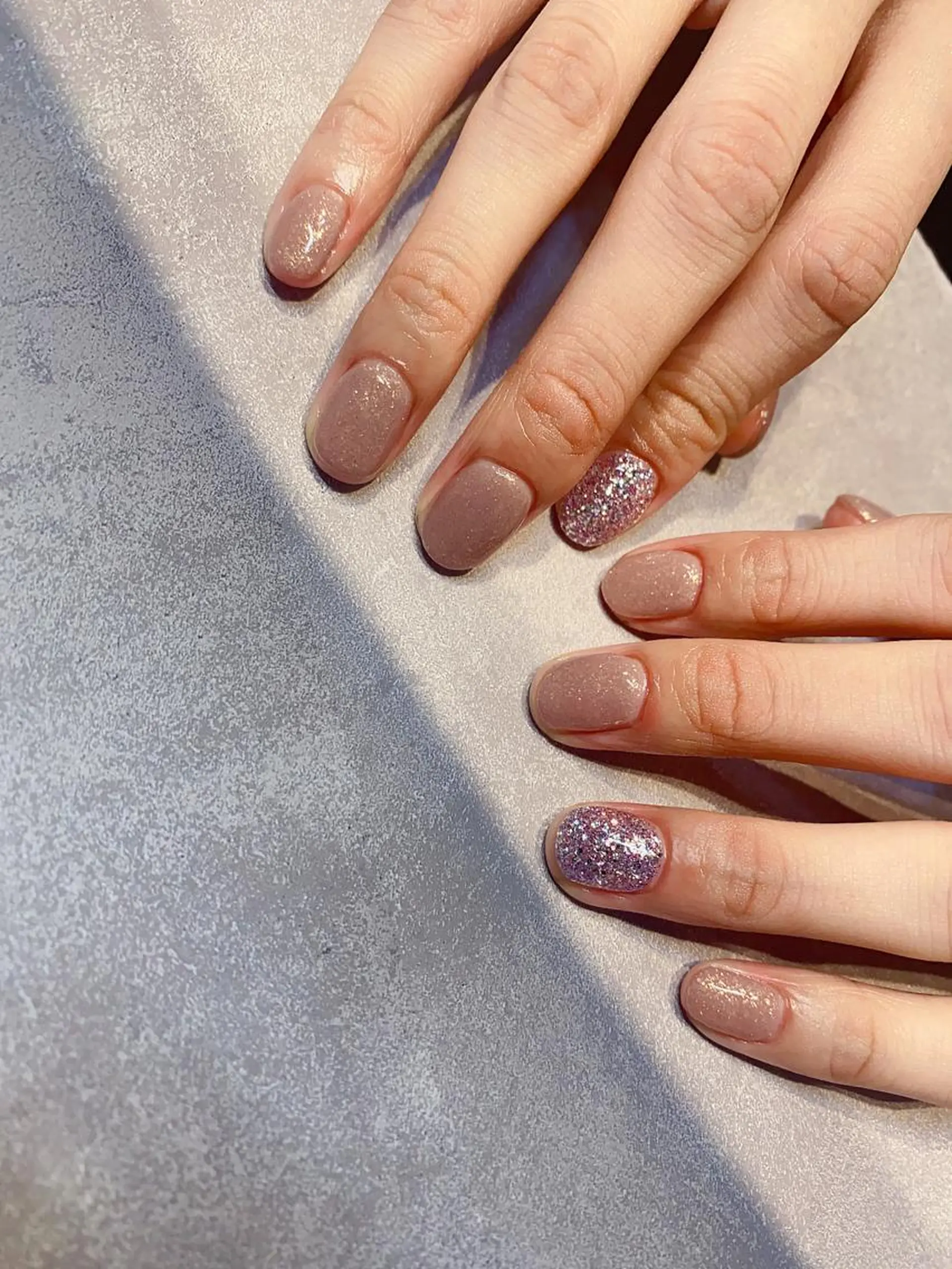 ショート ハンドネイル NAILSALON 🍔Timna🍟のネイルデザイン