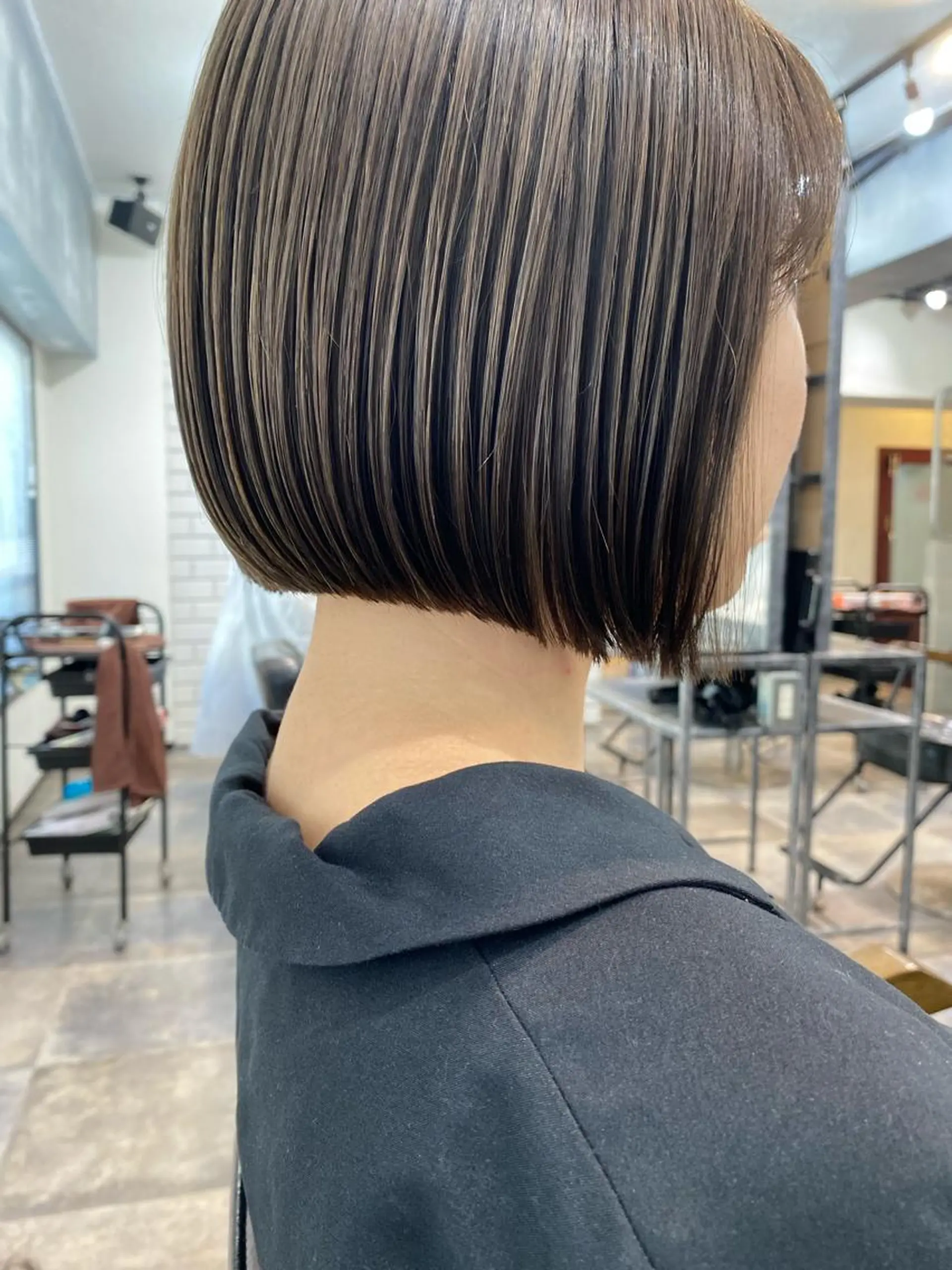 ショート ボブとパーマの達人 美容室難民の方は是非のヘアスタイル