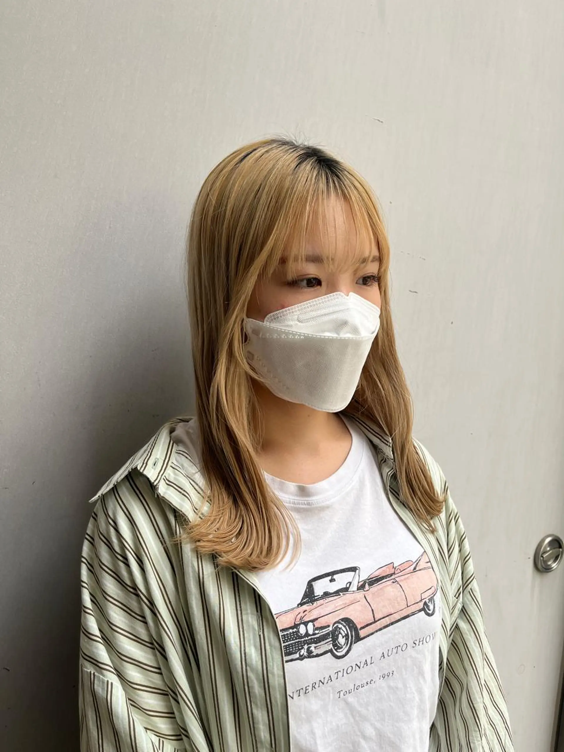 セミロング くびれヘア 韓国風ヘア IT’s所属・韓国好き🇰🇷 美容師MIKUのヘアスタイル